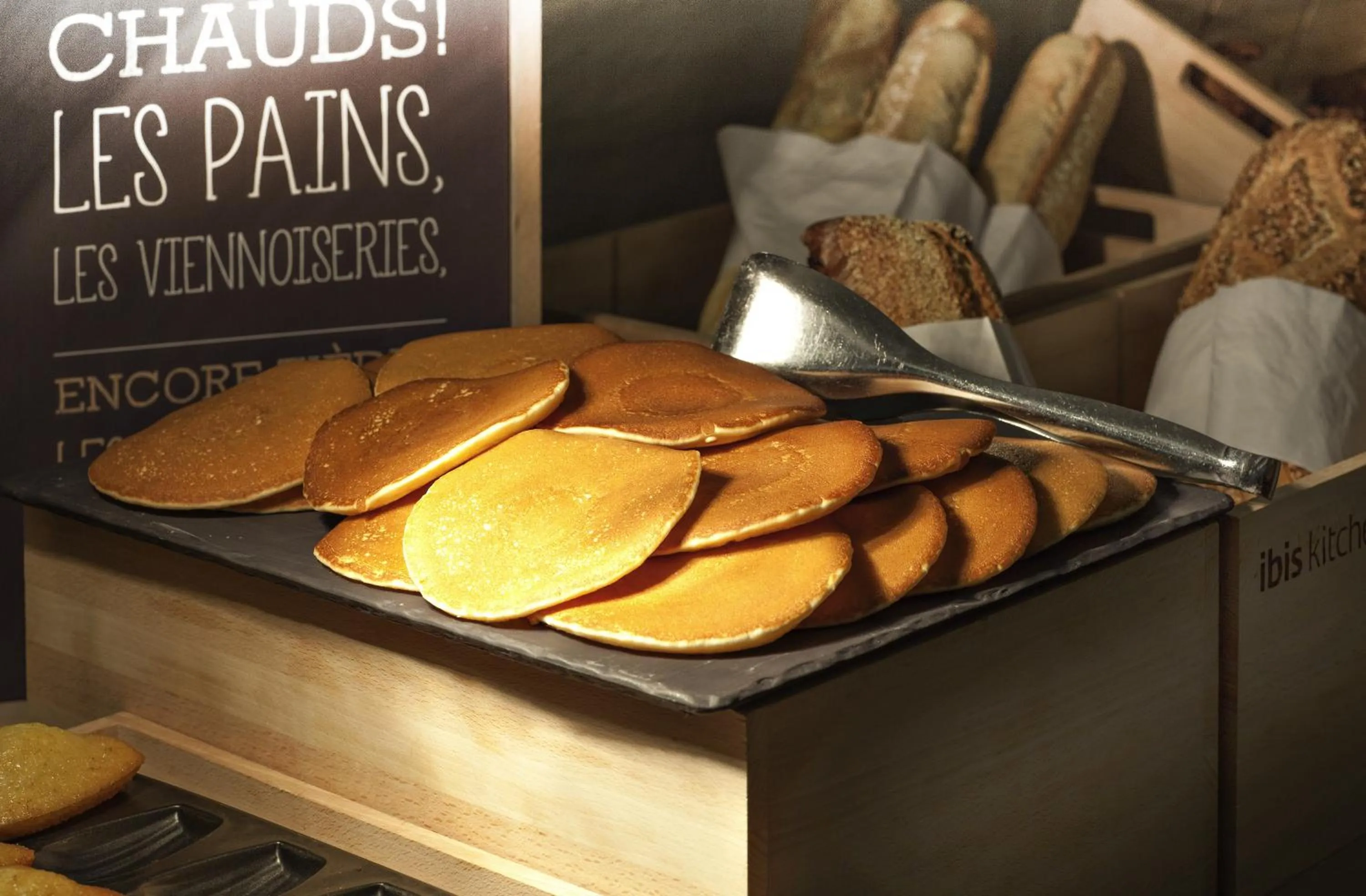 Continental breakfast in ibis Quimperle