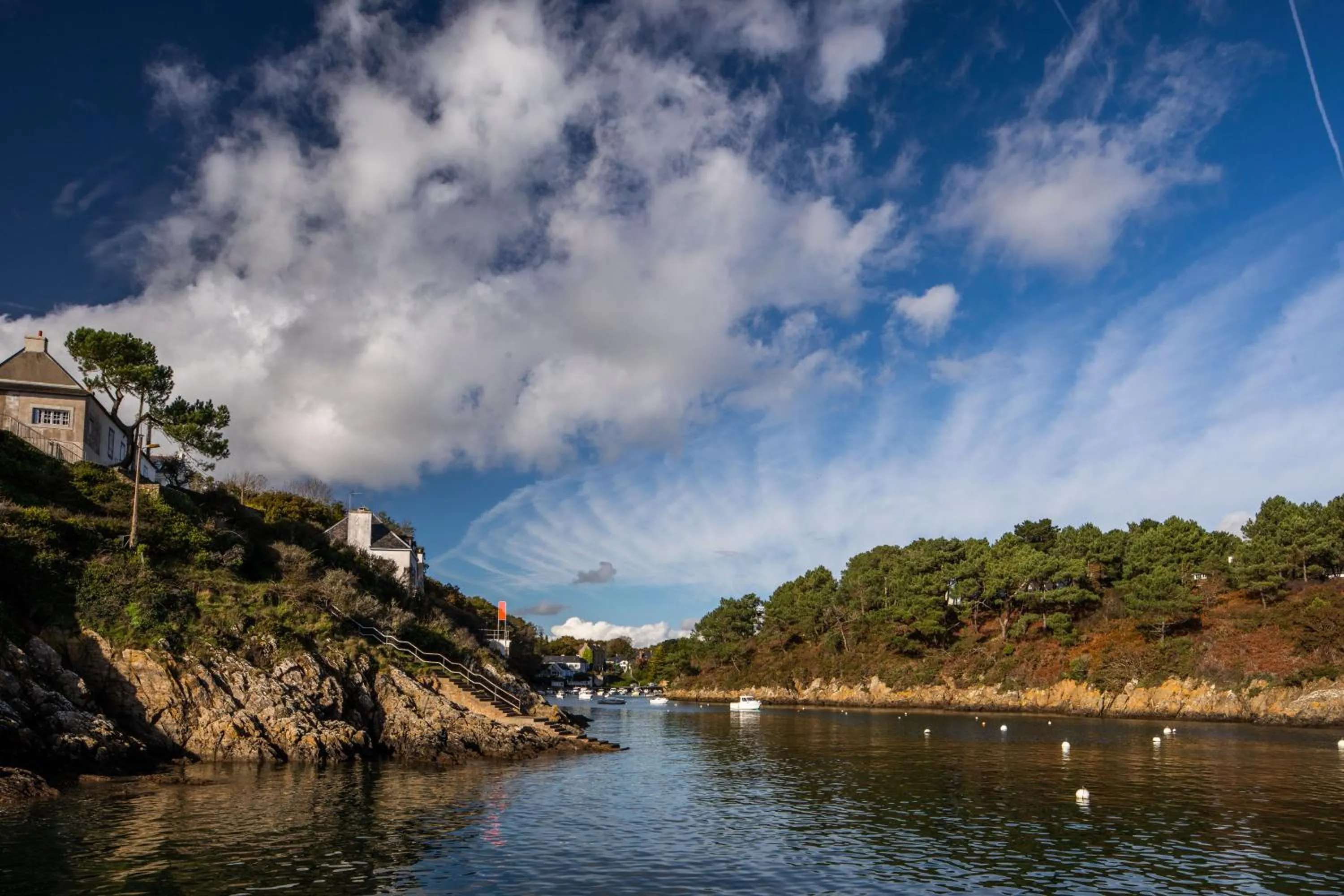 Natural landscape in ibis Quimperle