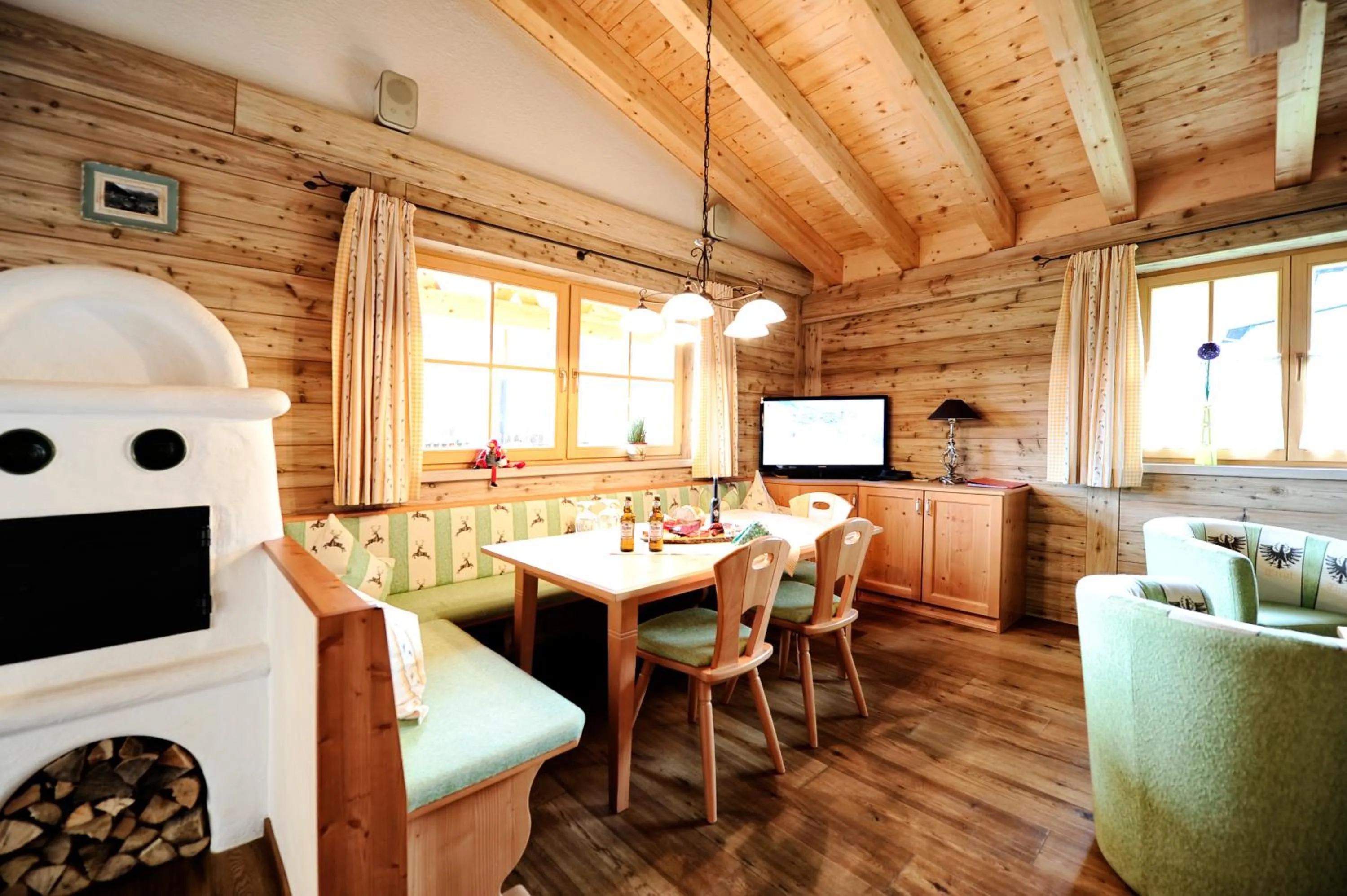 Living room in Luxury Chalets Wiesenruh