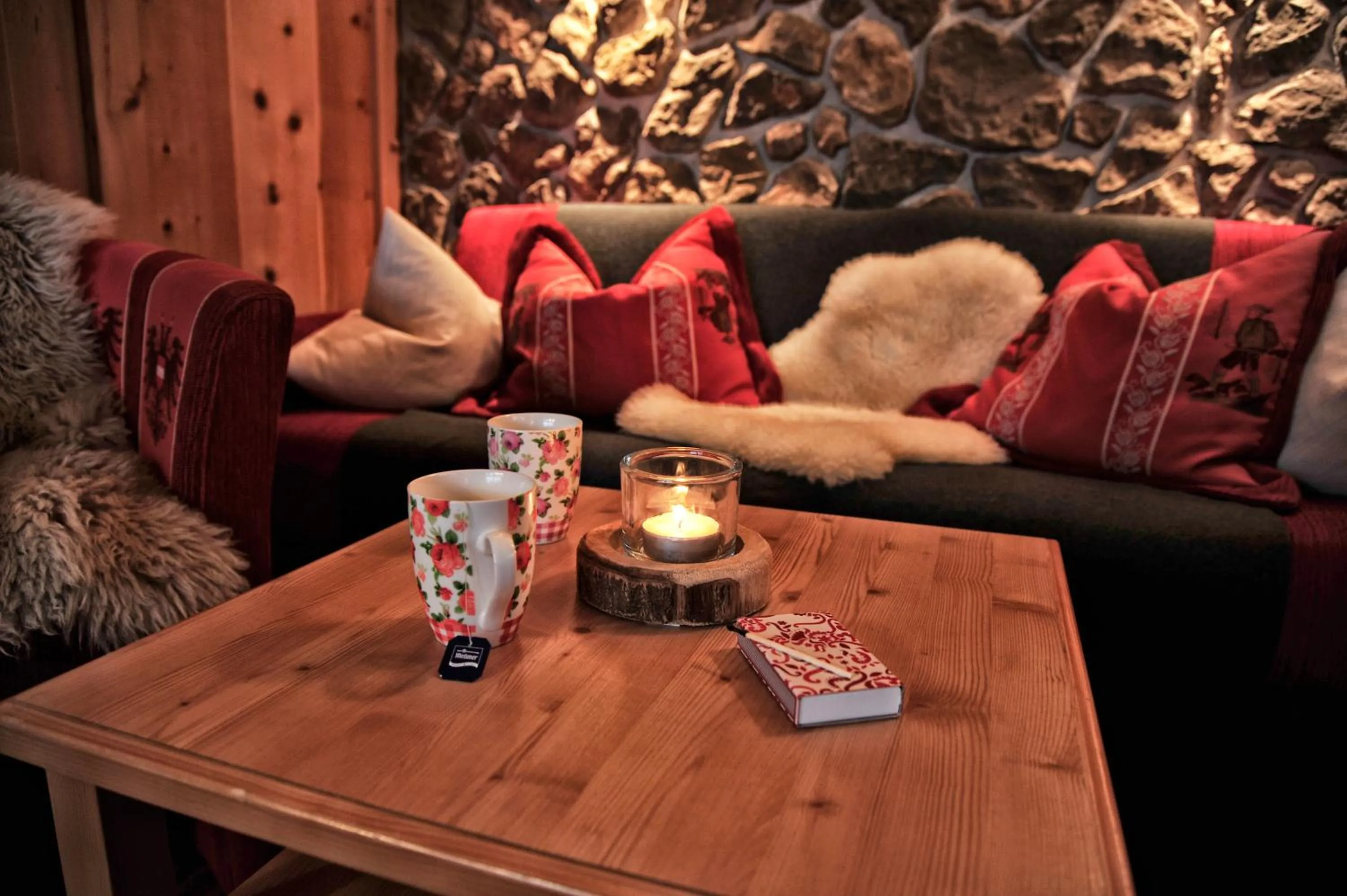 Seating area in Luxury Chalets Wiesenruh