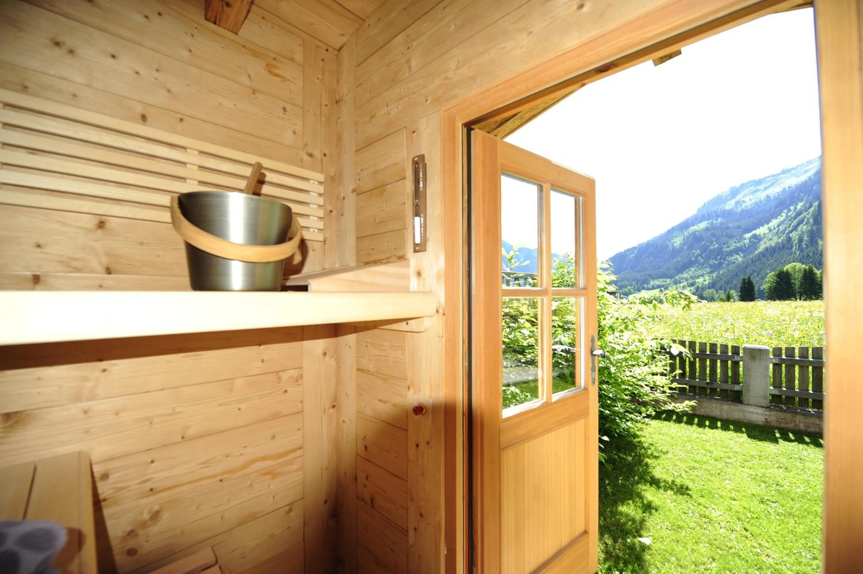 Sauna in Luxury Chalets Wiesenruh