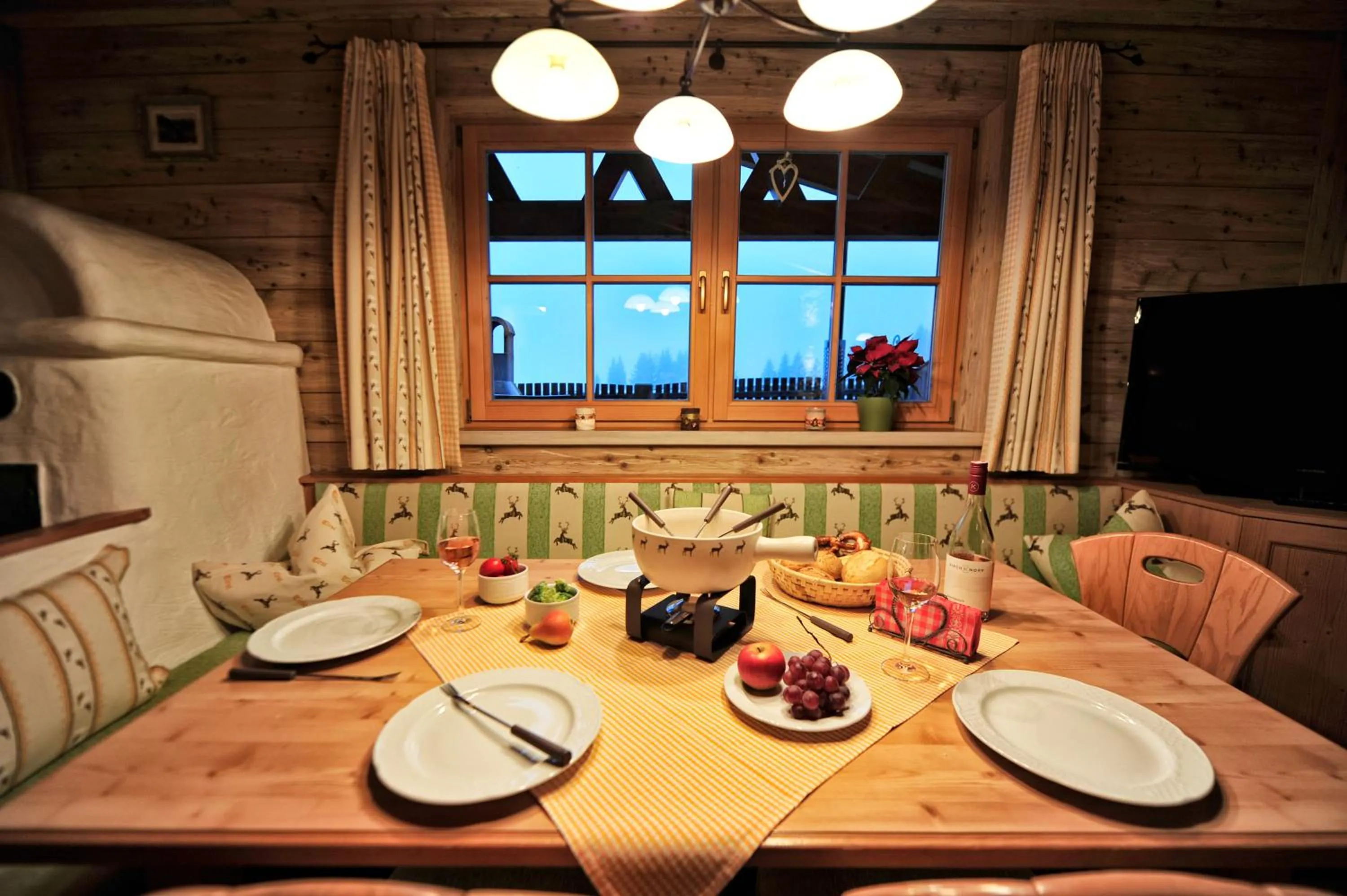 Food in Luxury Chalets Wiesenruh