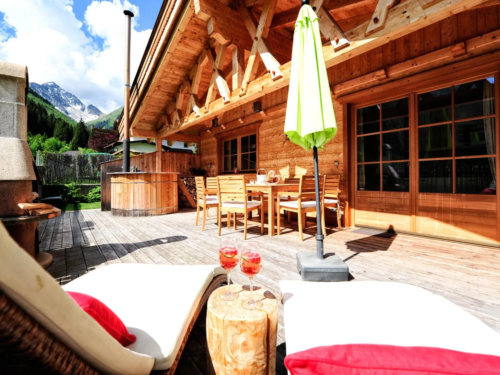 Property building in Luxury Chalets Wiesenruh