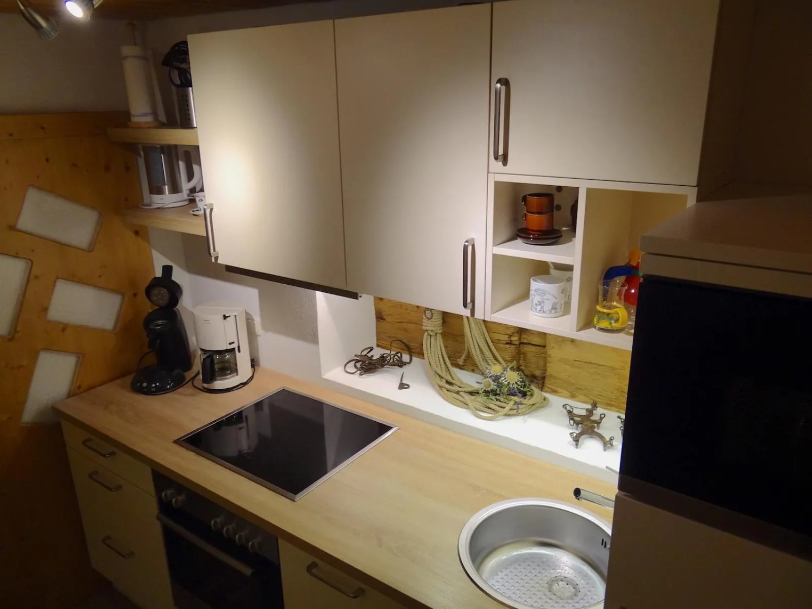 Kitchen or kitchenette in Haus Edelweiß