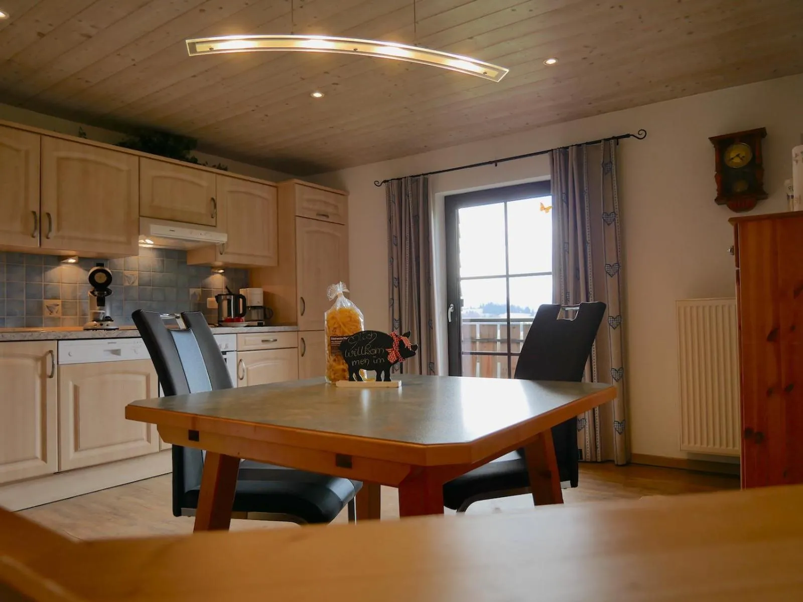 Kitchen or kitchenette in Haus Edelweiß