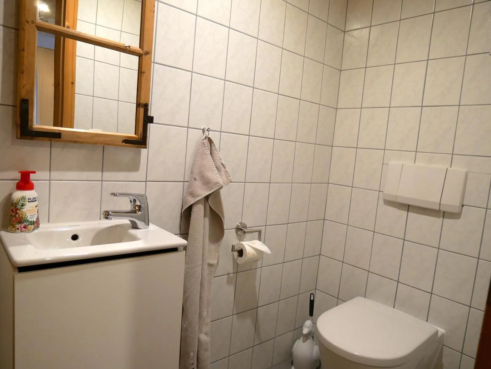Toilet in Haus Edelweiß