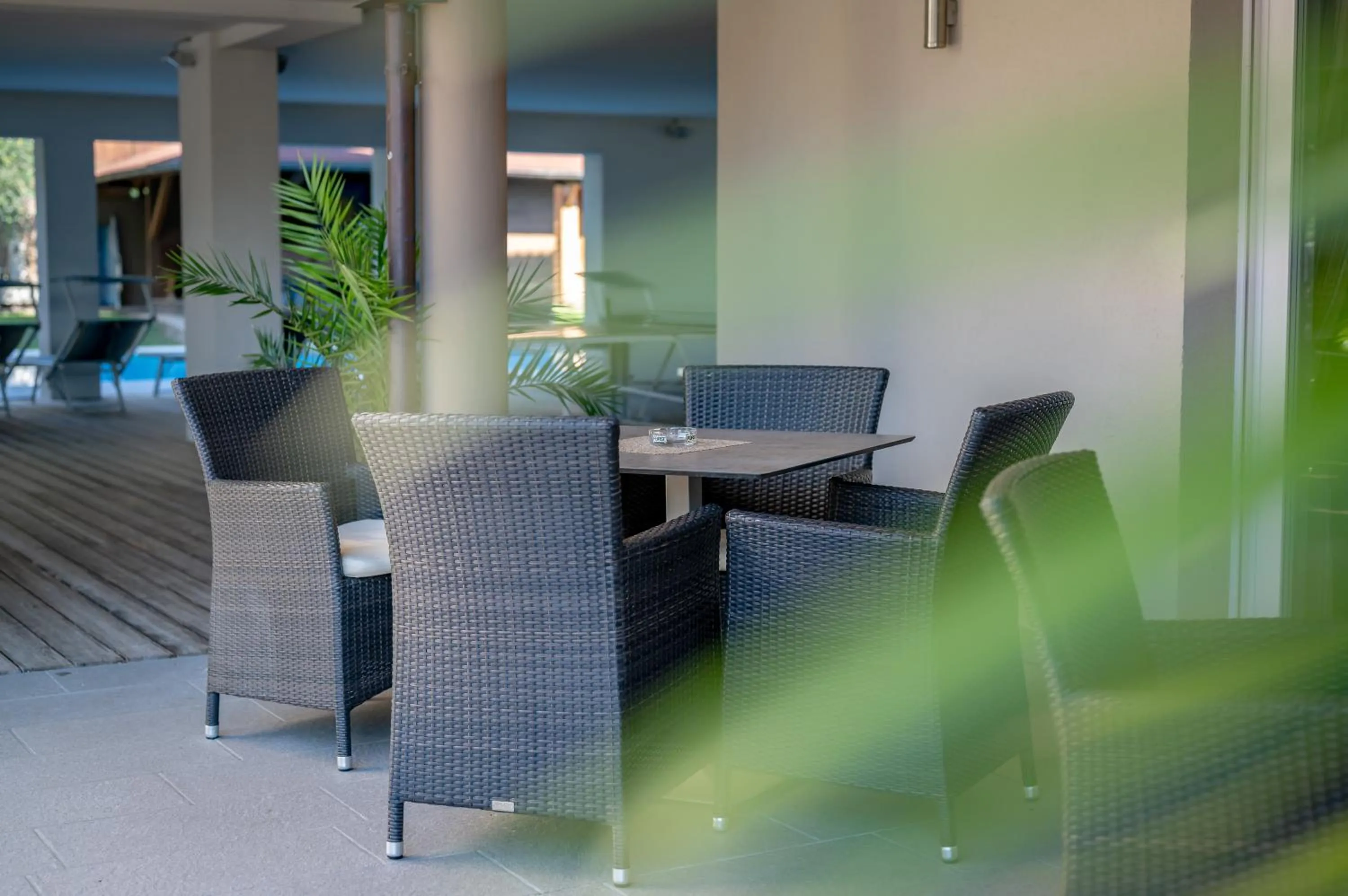 Swimming pool in Garni Hotel Peterlinhof