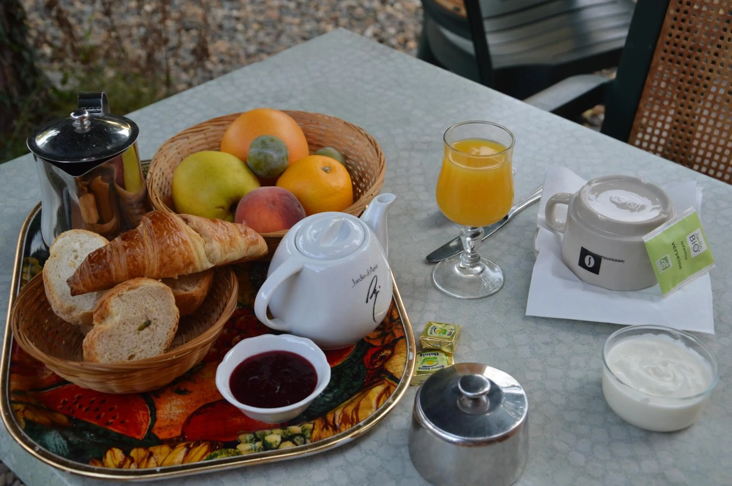 Breakfast in Hôtel de la Gare