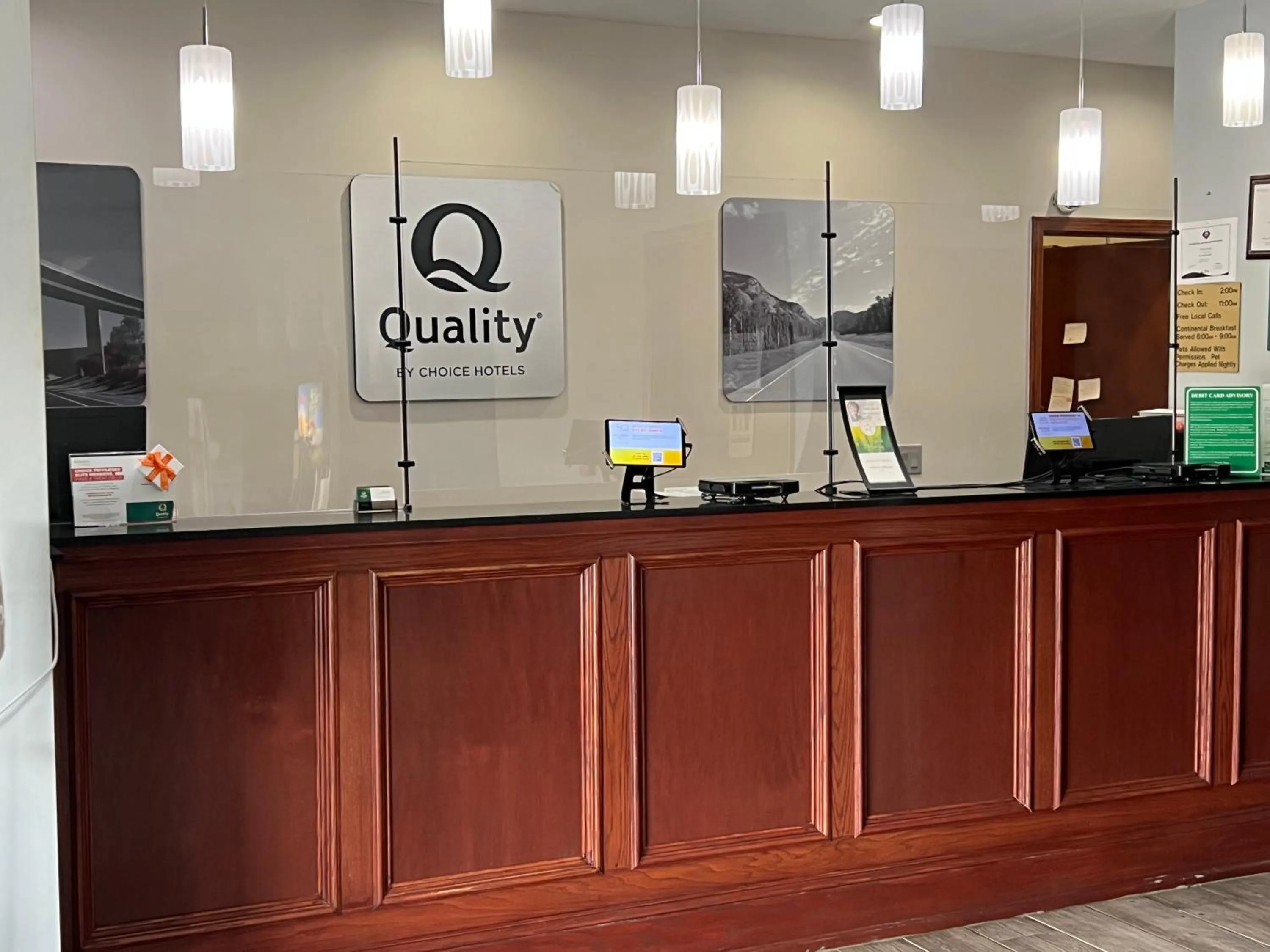 Lobby or reception in Quality Inn Adairsville-Calhoun South