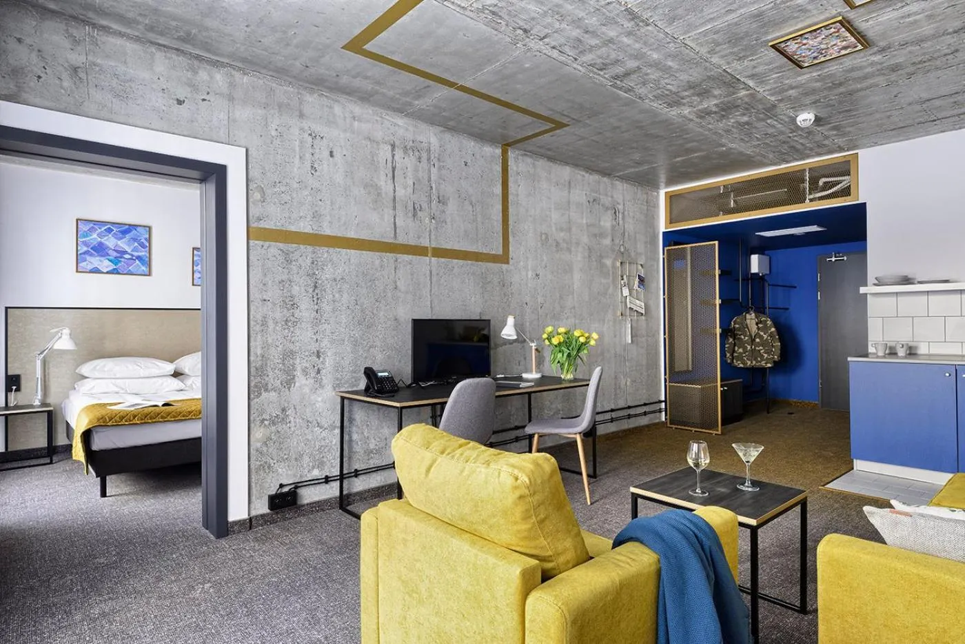 Living room in Hotel Arche Geologiczna