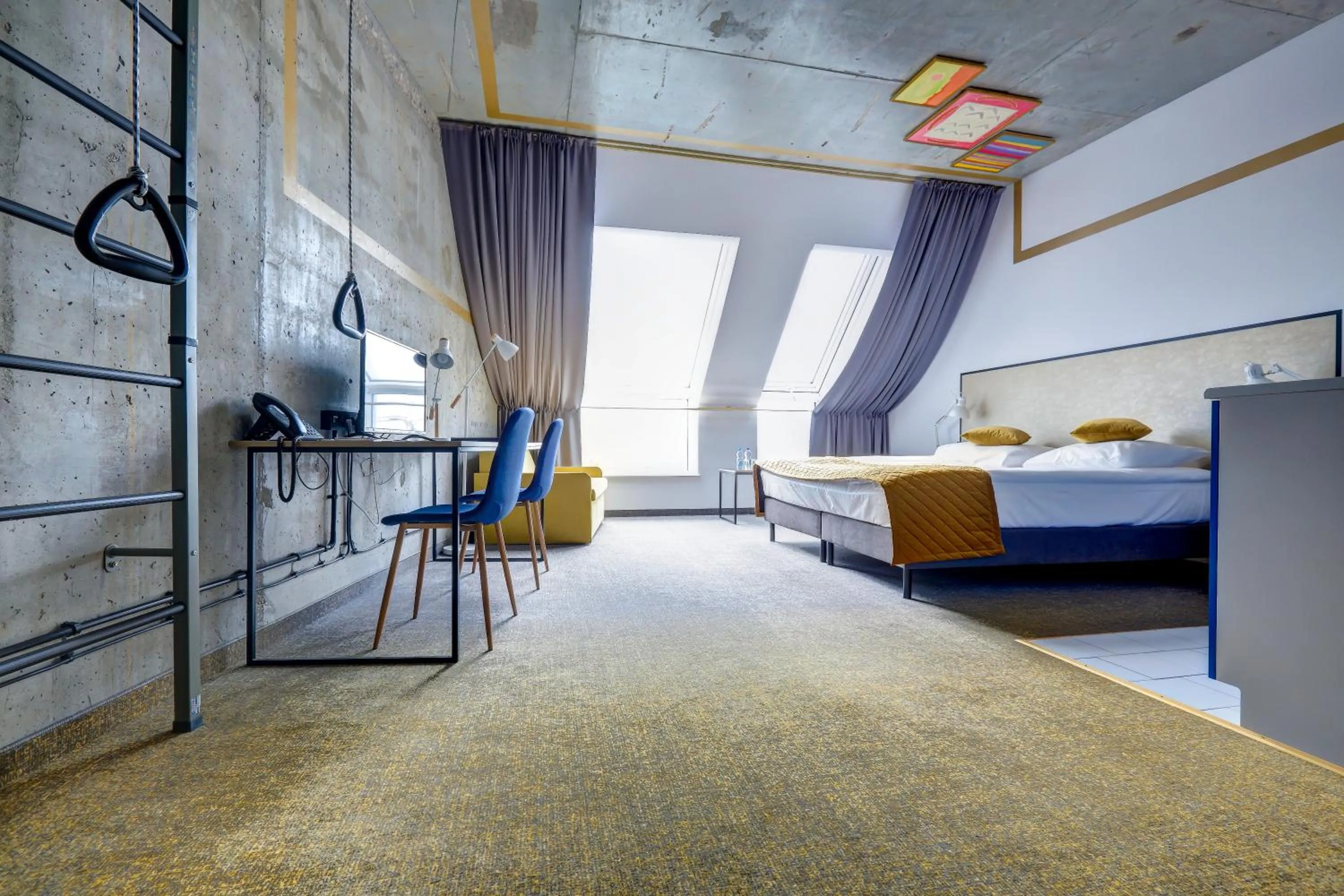 Photo of the whole room, Bed in Hotel Arche Geologiczna