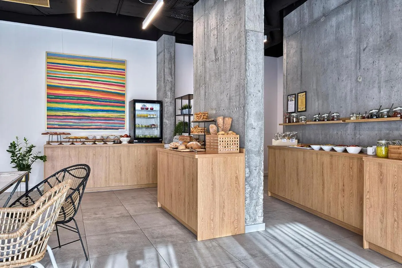 Restaurant/places to eat in Hotel Arche Geologiczna