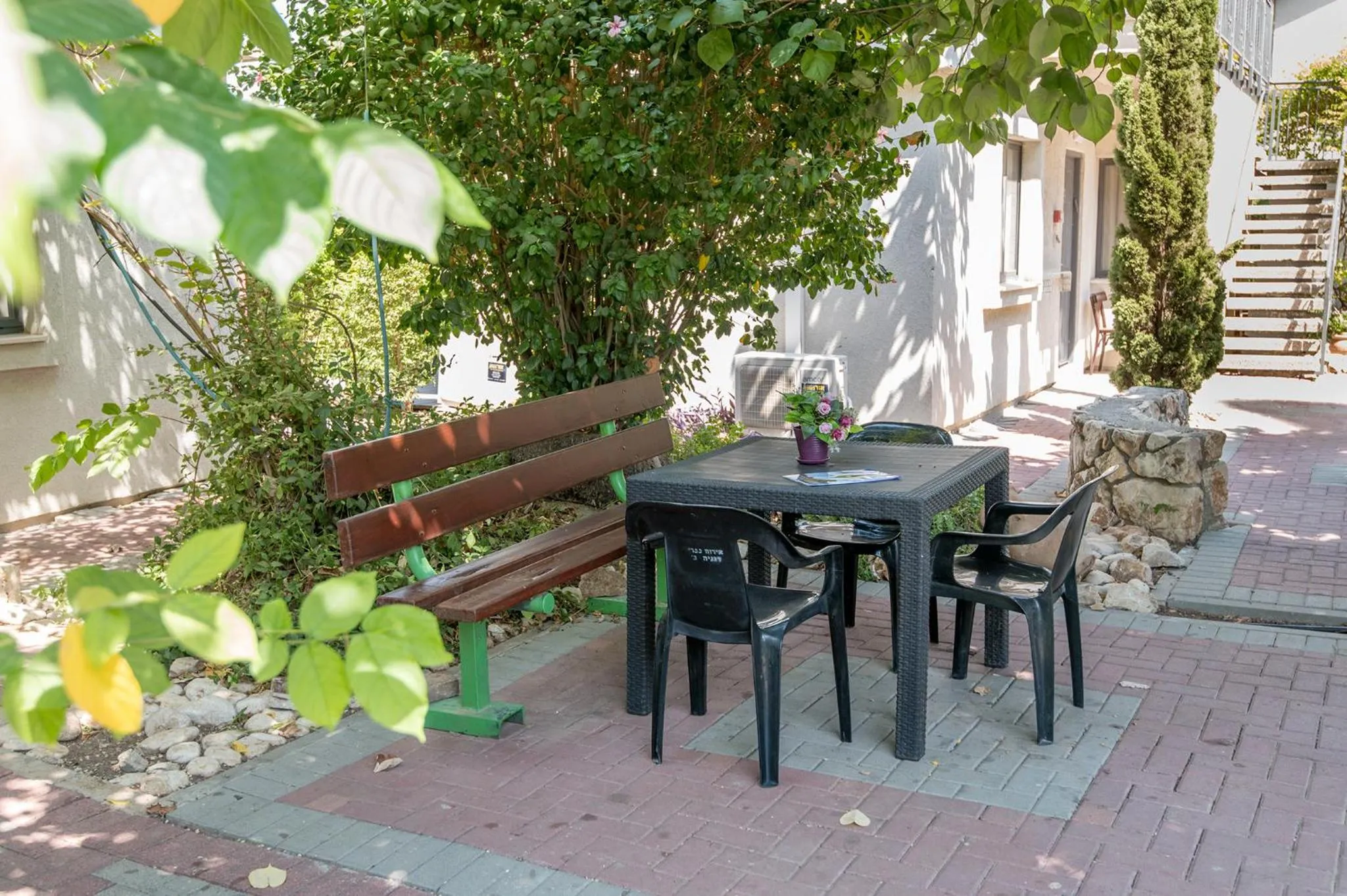Garden view in Degania Bet Kibbutz Country Lodging