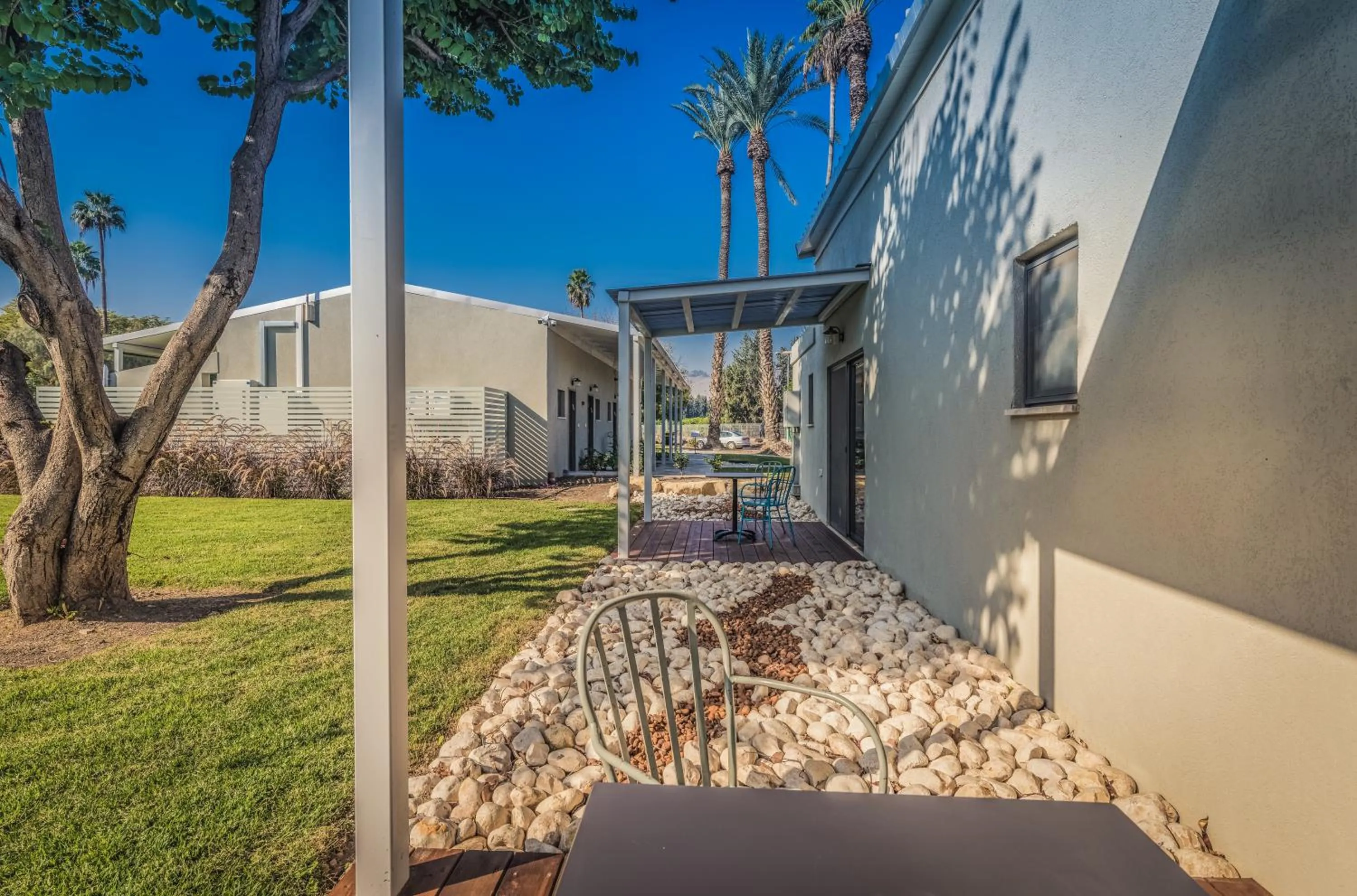 Patio in Degania Bet Kibbutz Country Lodging