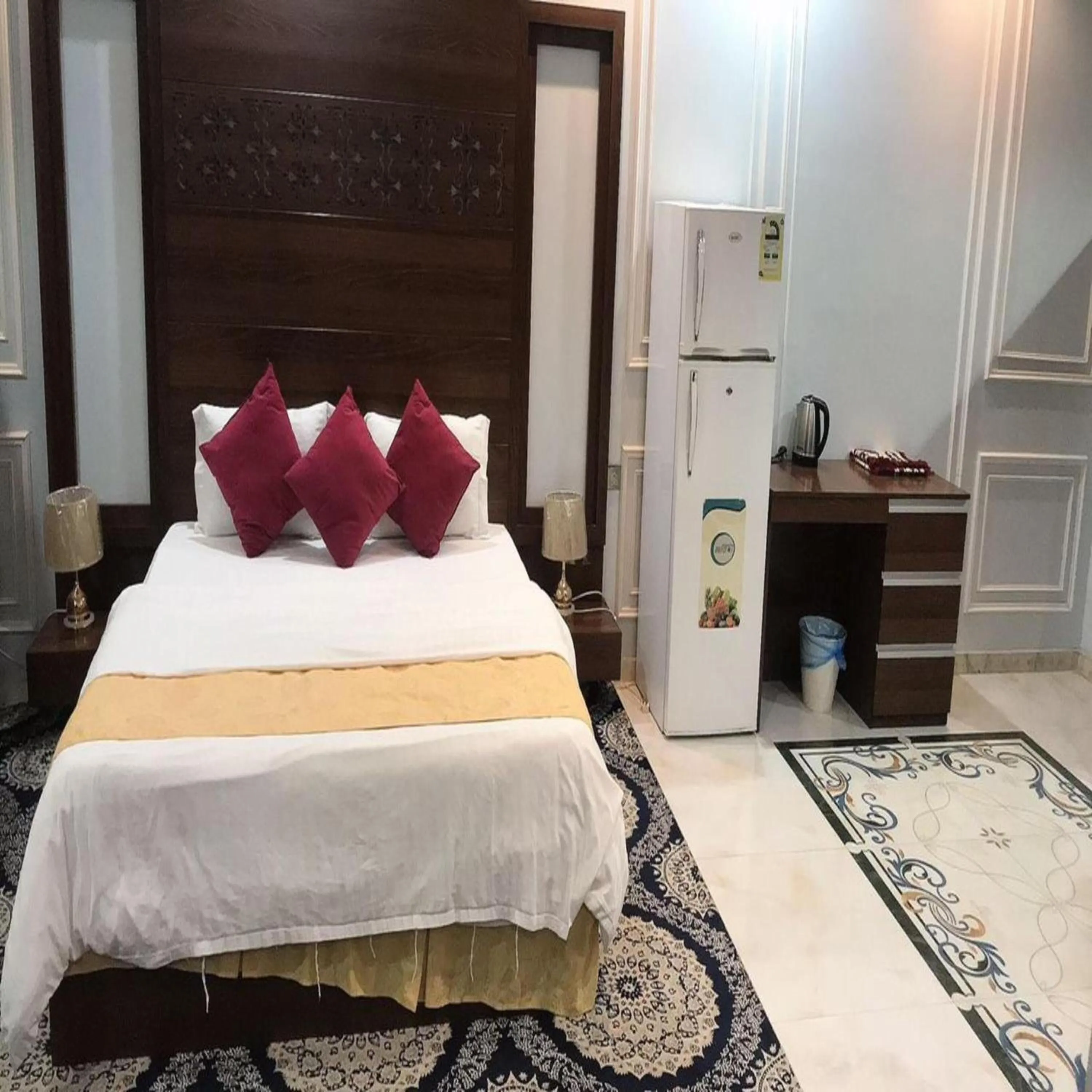 Bed in هذه ليلتي فرع اليرموك- This Lailaty Al Yarmouk Branch