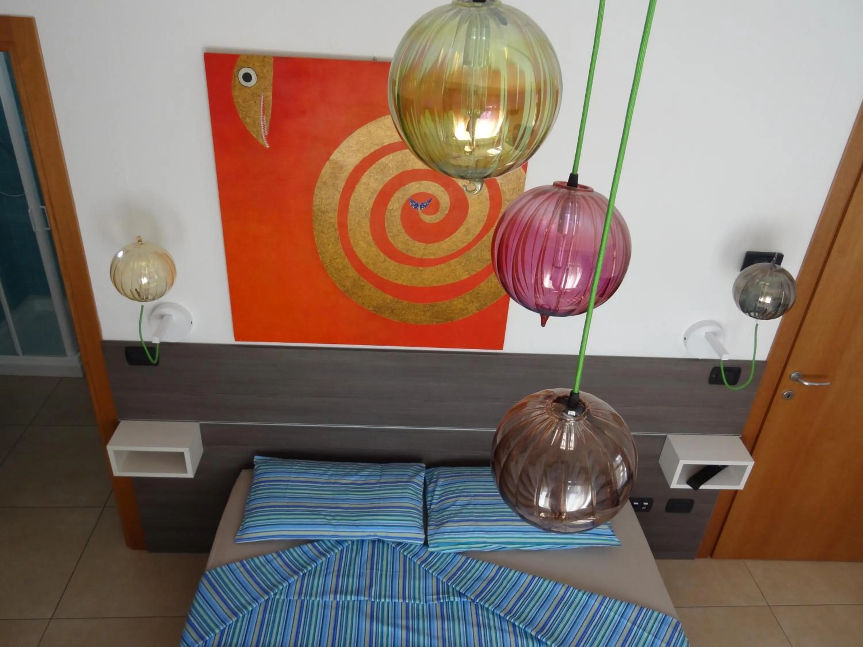 Decorative detail, Bed in Prenditempo