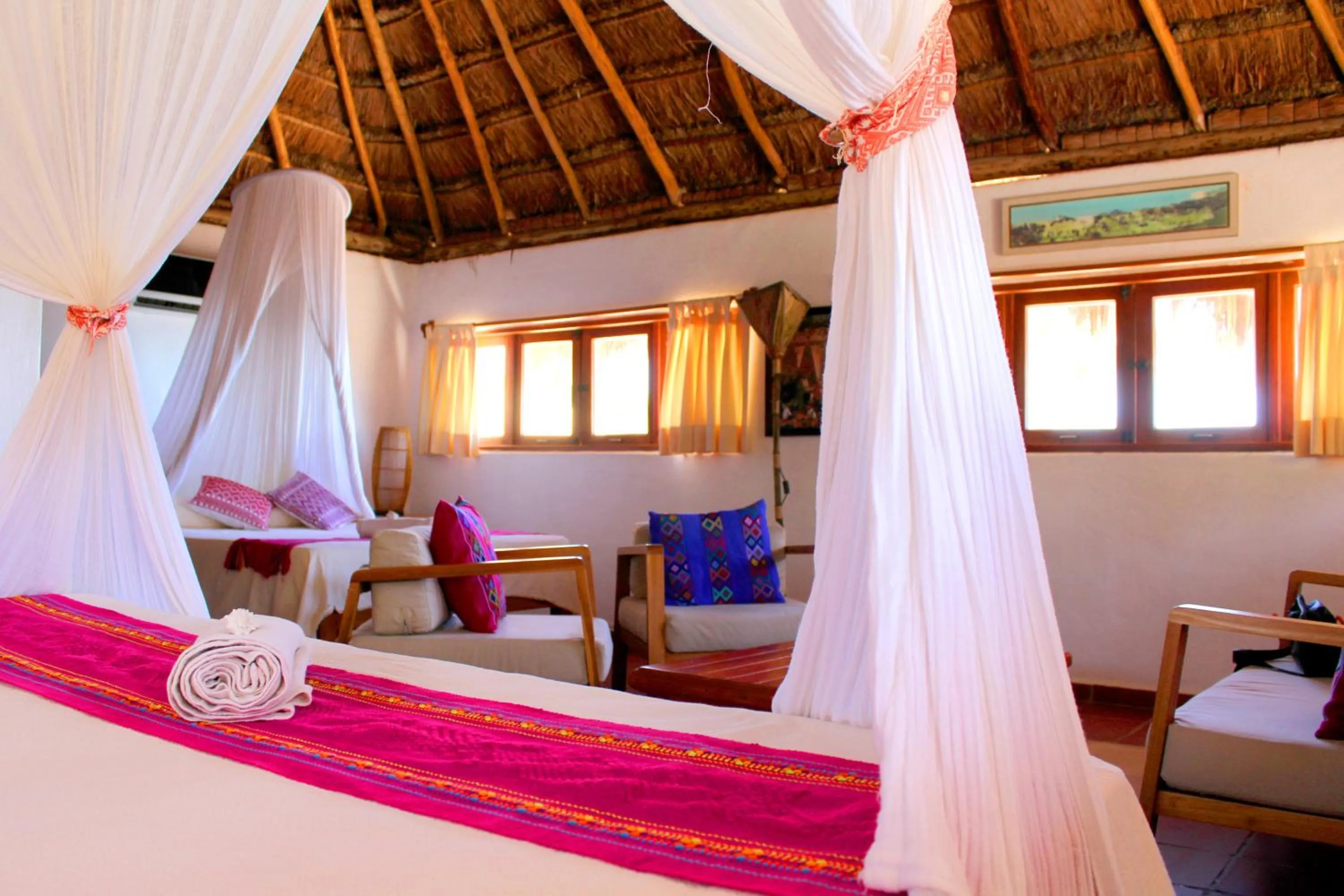 Bed in Hotel Piedra Escondida