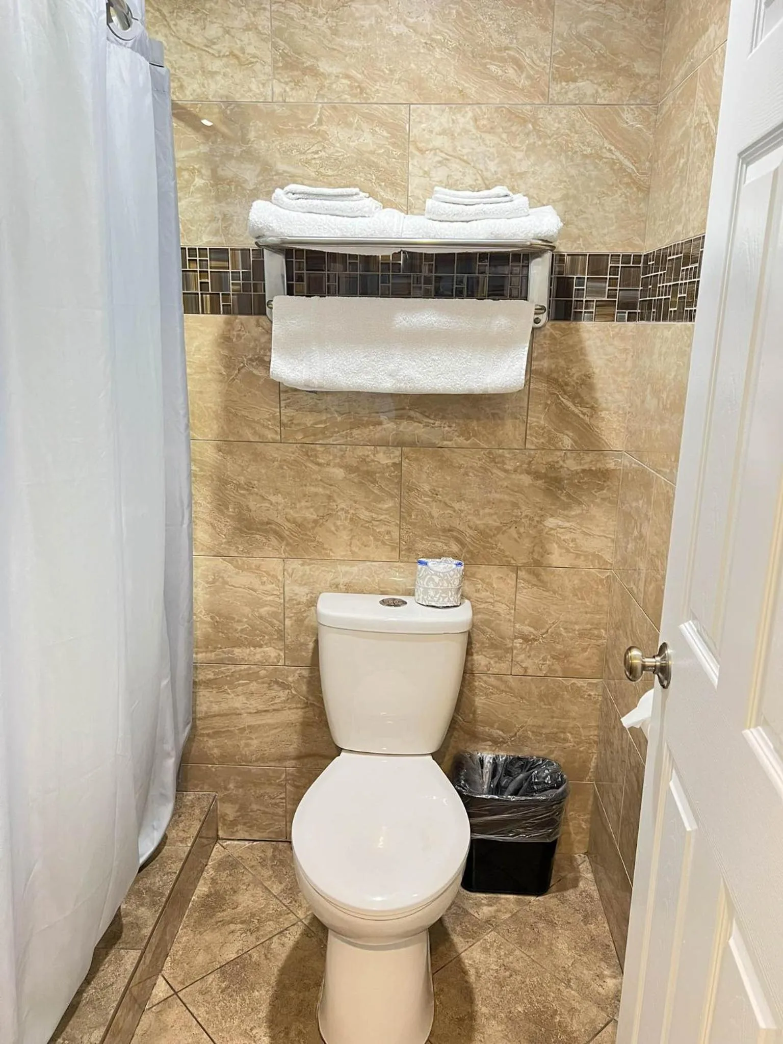 Toilet in Viking Motel-Ventura