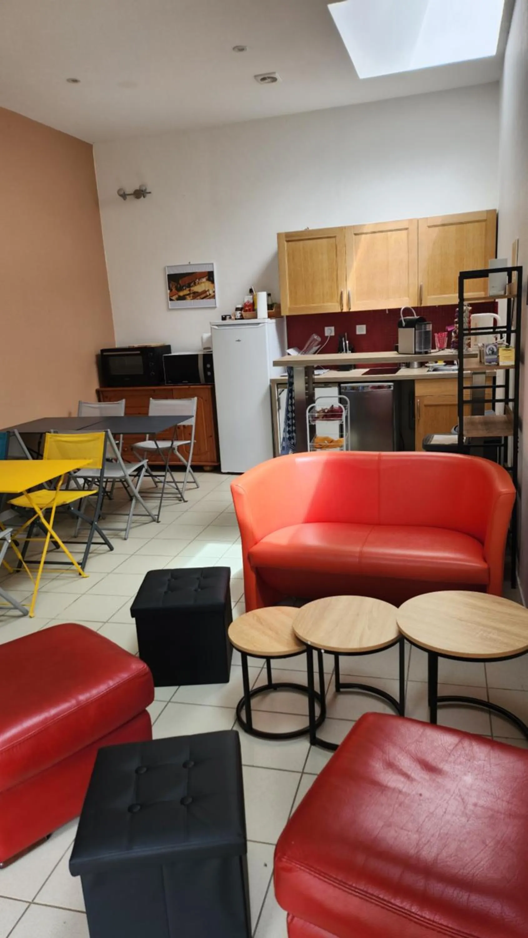 Kitchen or kitchenette in la ferme des ruelles