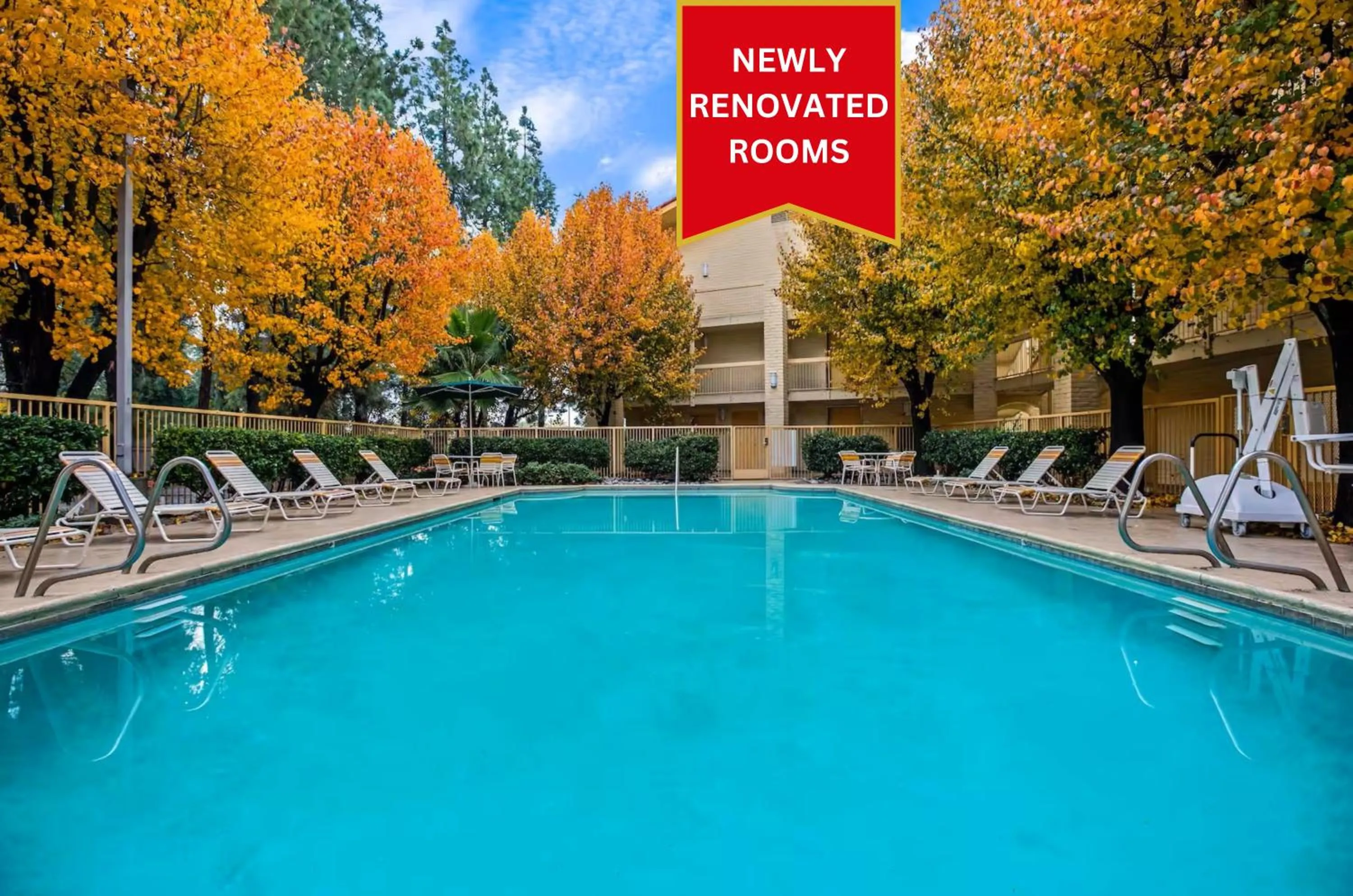 Swimming pool in La Quinta Inn by Wyndham Stockton