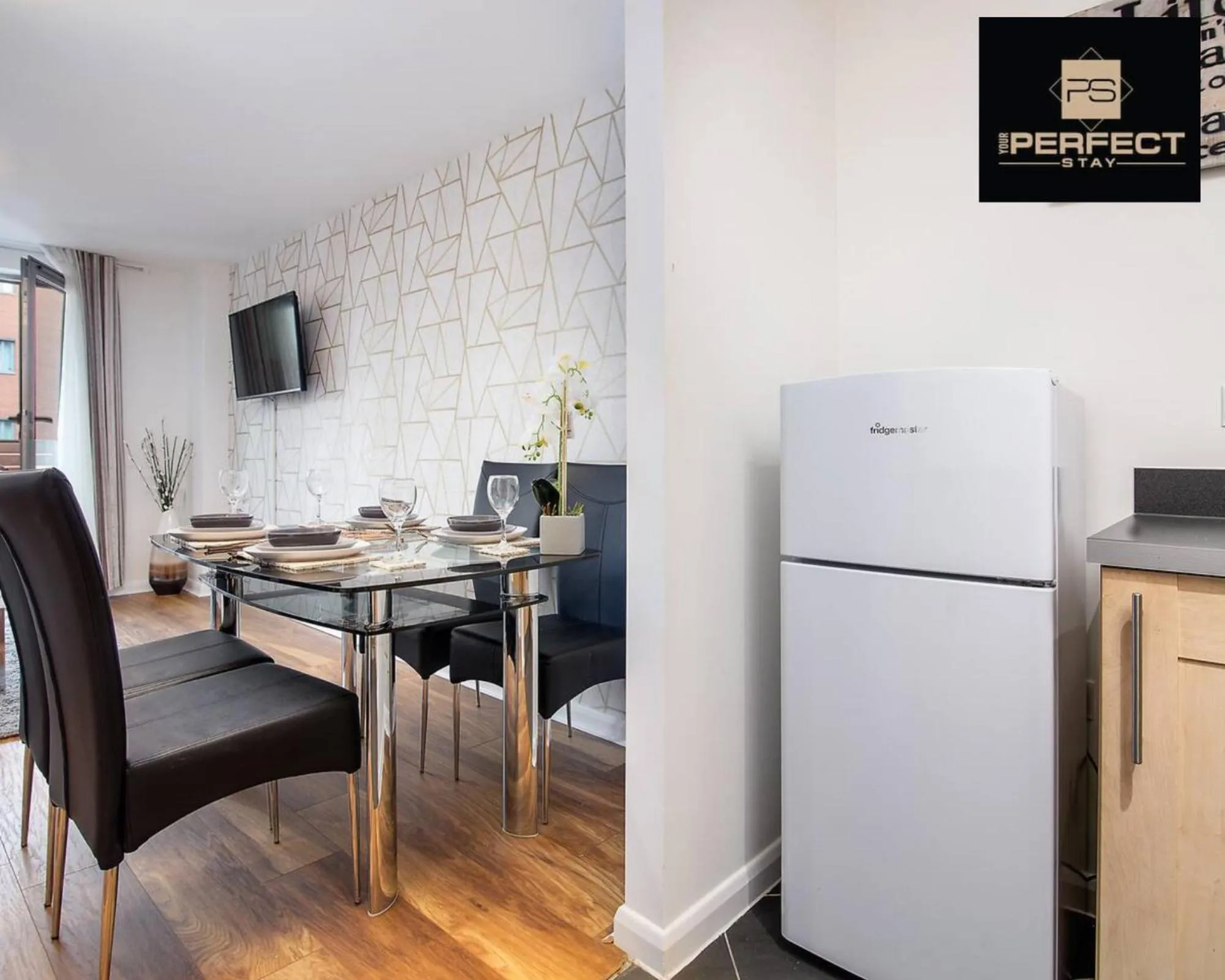 TV and multimedia in Elite residence Skyline By Your Perfect Stay Short Lets Birmingham