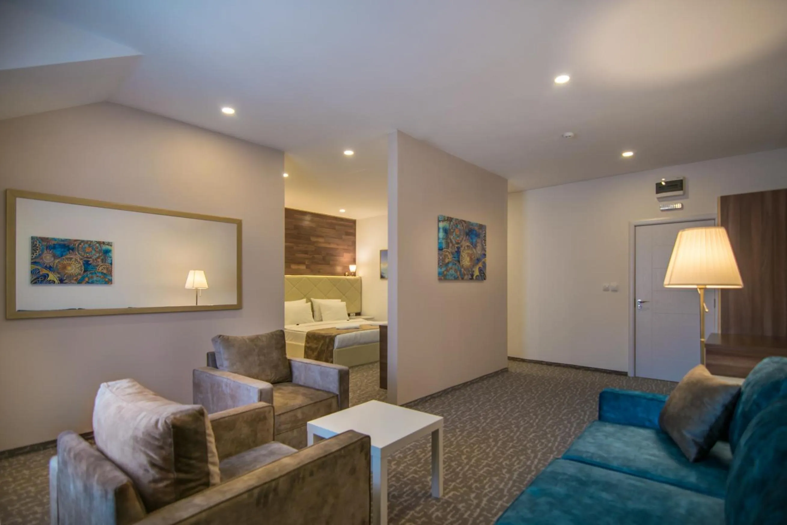 Seating area in Luxury Rooms Skadarlija