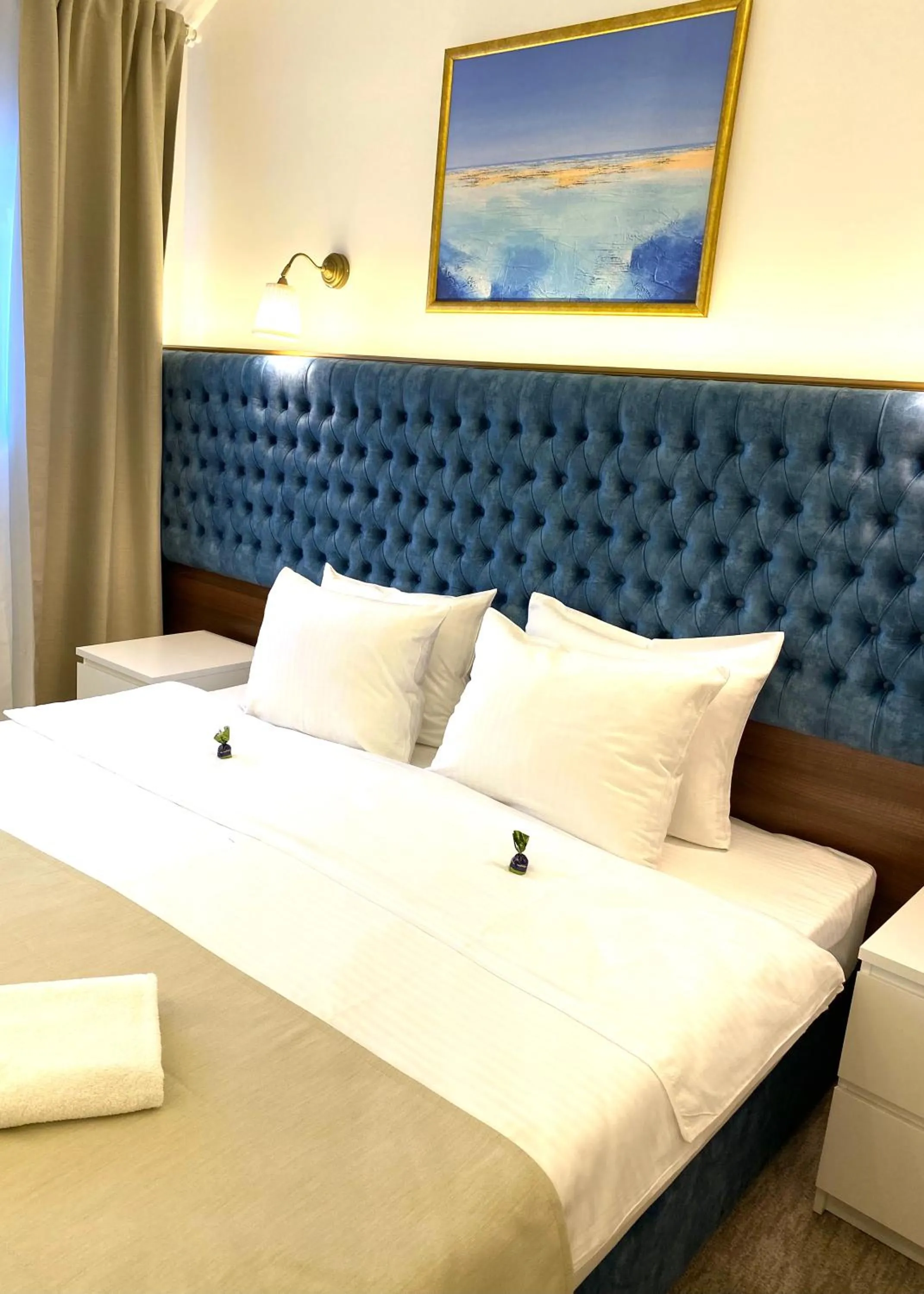 Bed in Luxury Rooms Skadarlija