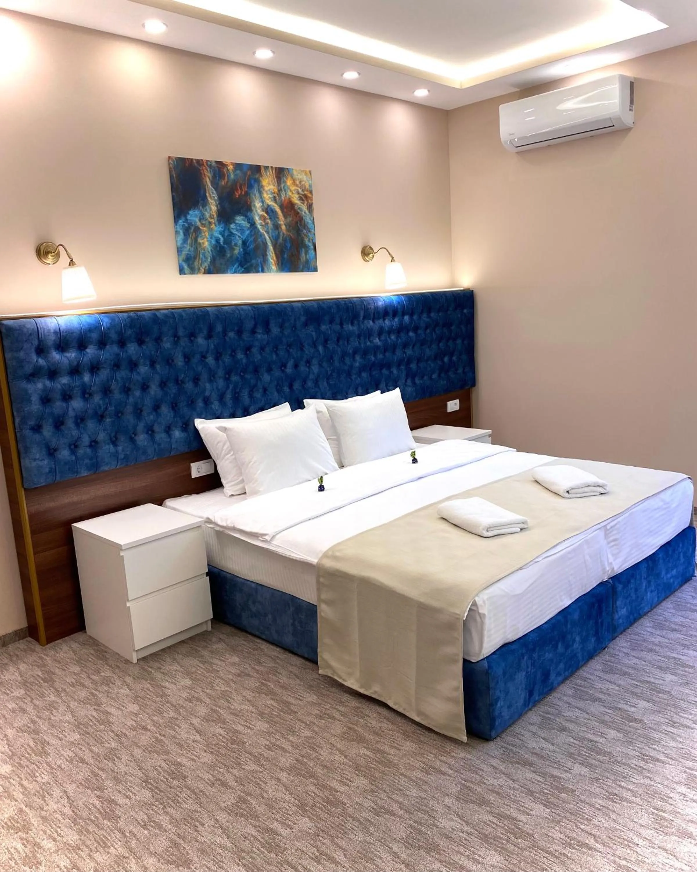 Bed in Luxury Rooms Skadarlija