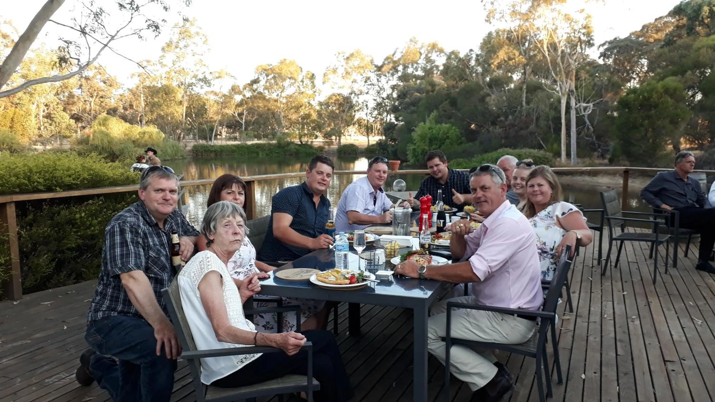 Balcony/Terrace in Magdala Motor Lodge & Lakeside Restaurant