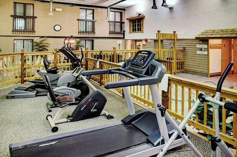 Fitness centre/facilities in Thompson's Best Value Inn & Suites