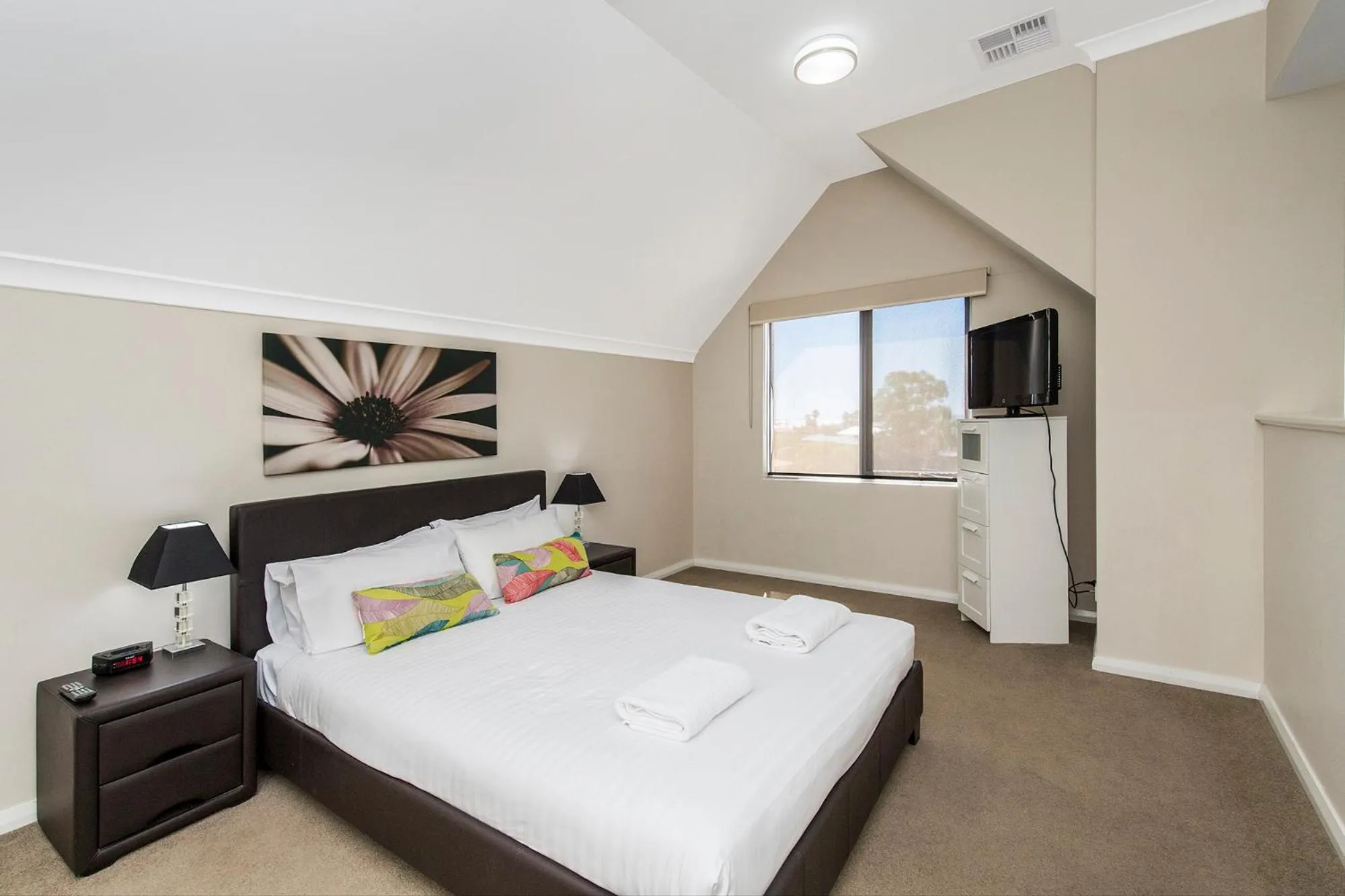Bedroom, Bed in Serenity on the Terrace