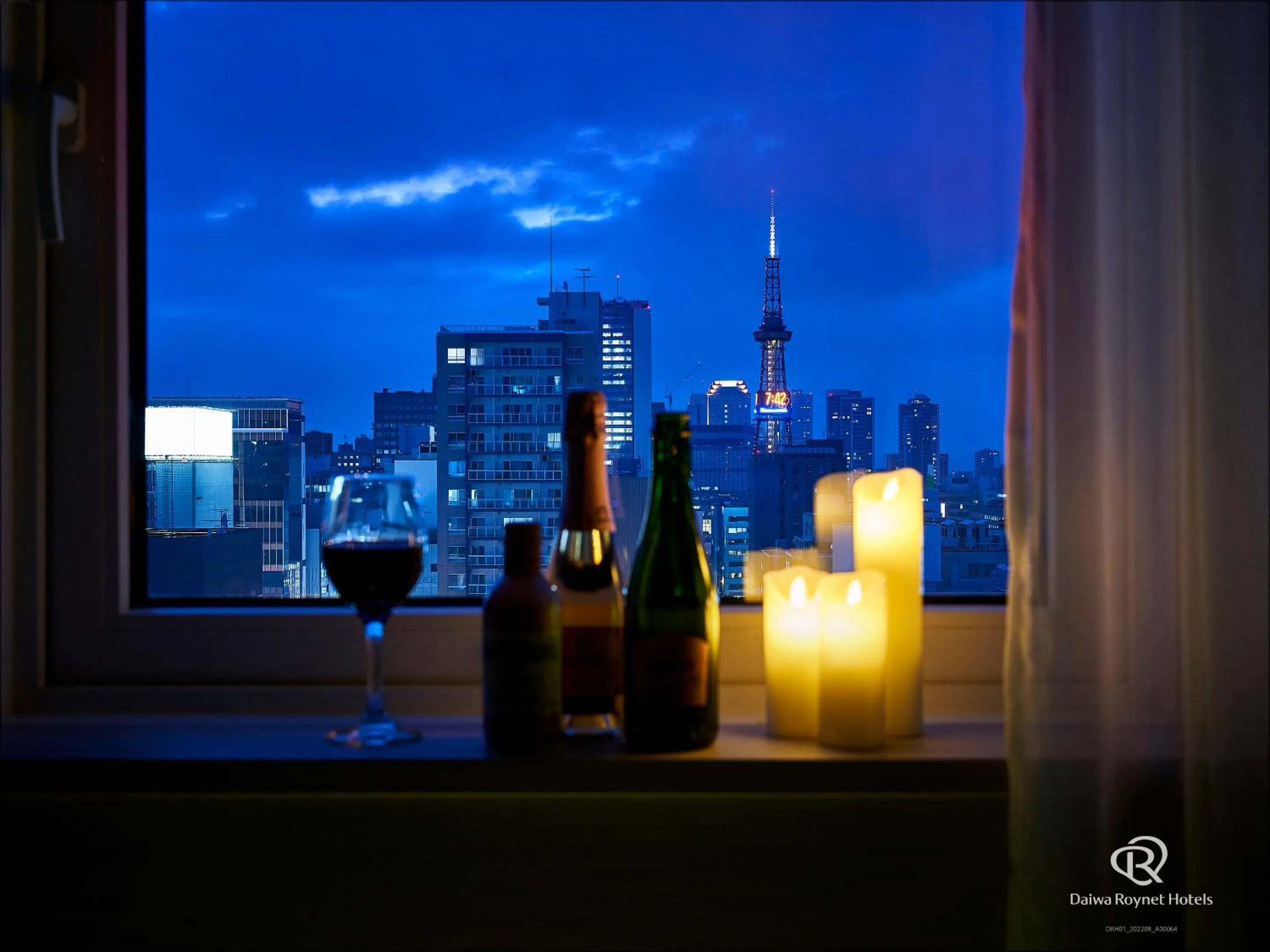 City view in Daiwa Roynet Hotel Sapporo-Susukino