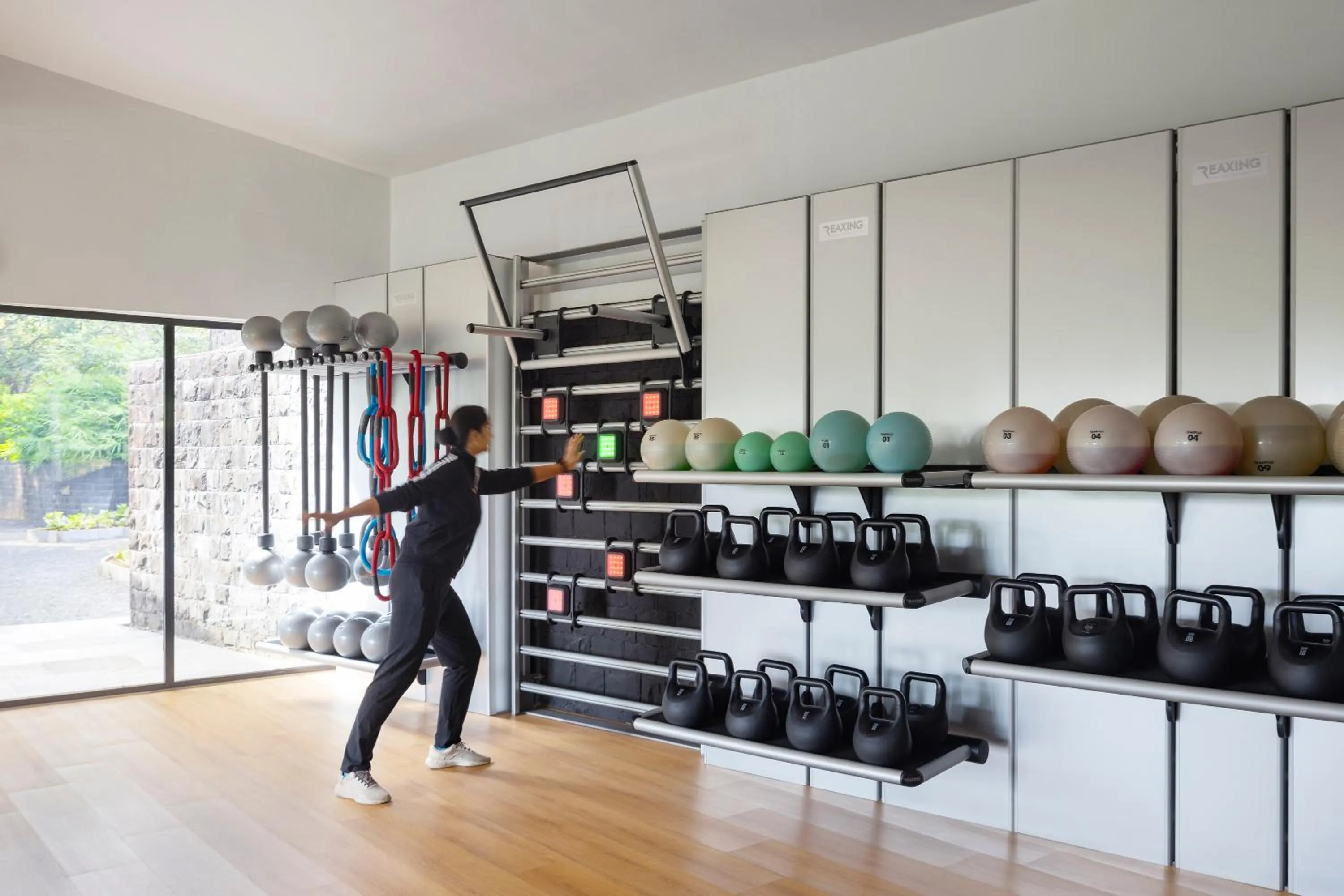 Fitness centre/facilities in Dharana at Shillim All Inclusive Luxury Wellness Retreat