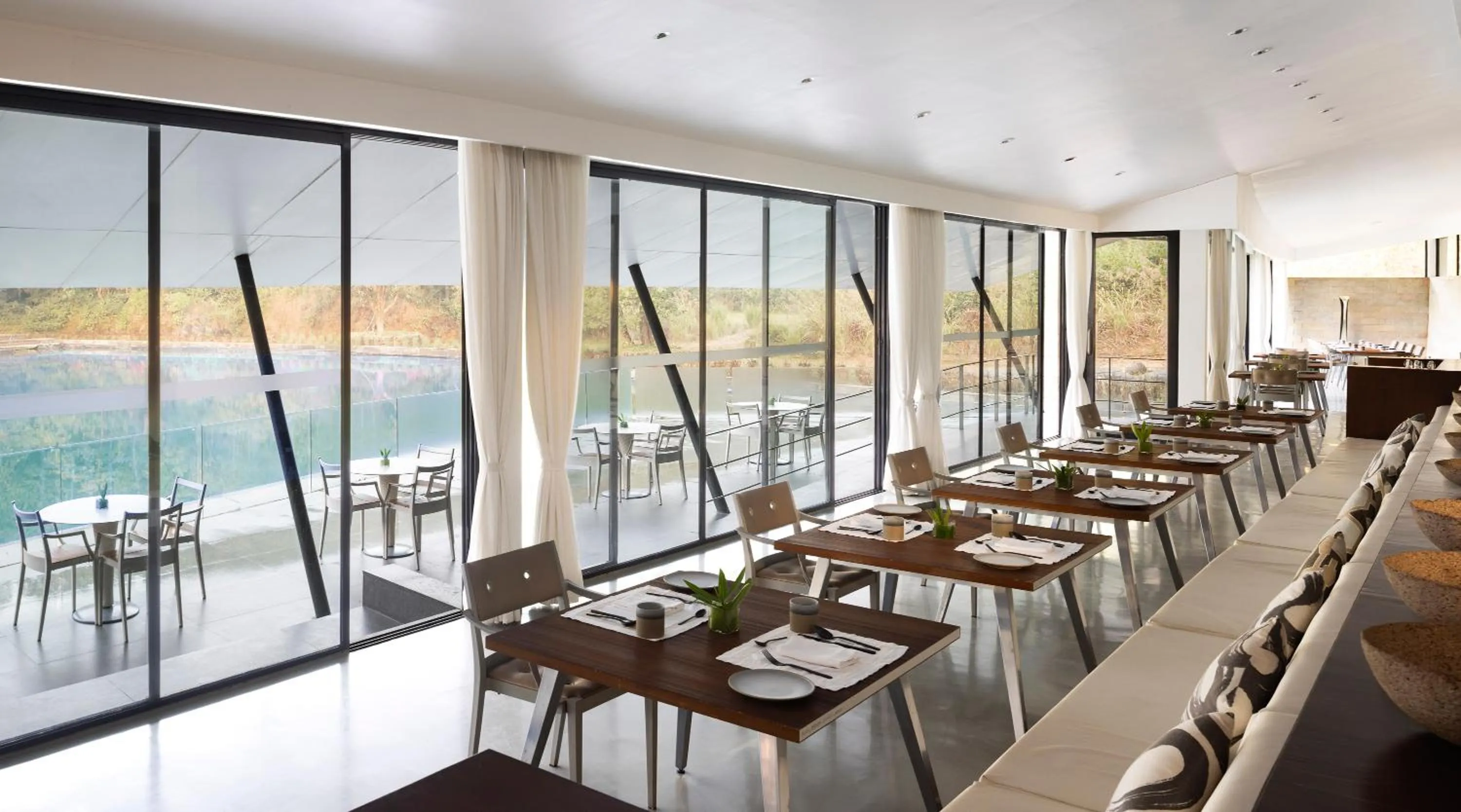 Restaurant/places to eat in Dharana at Shillim All Inclusive Luxury Wellness Retreat