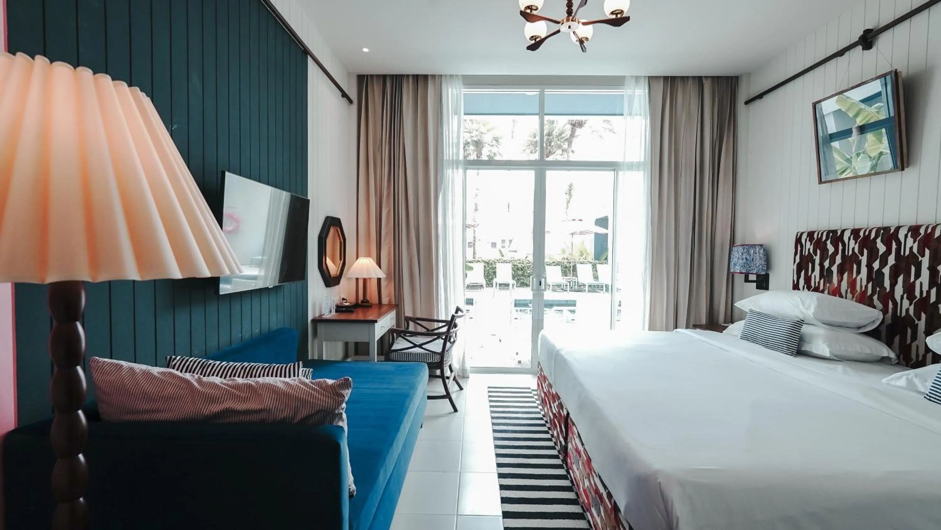 Bed in Sugar Marina Hotel - NAUTICAL - Kata Beach