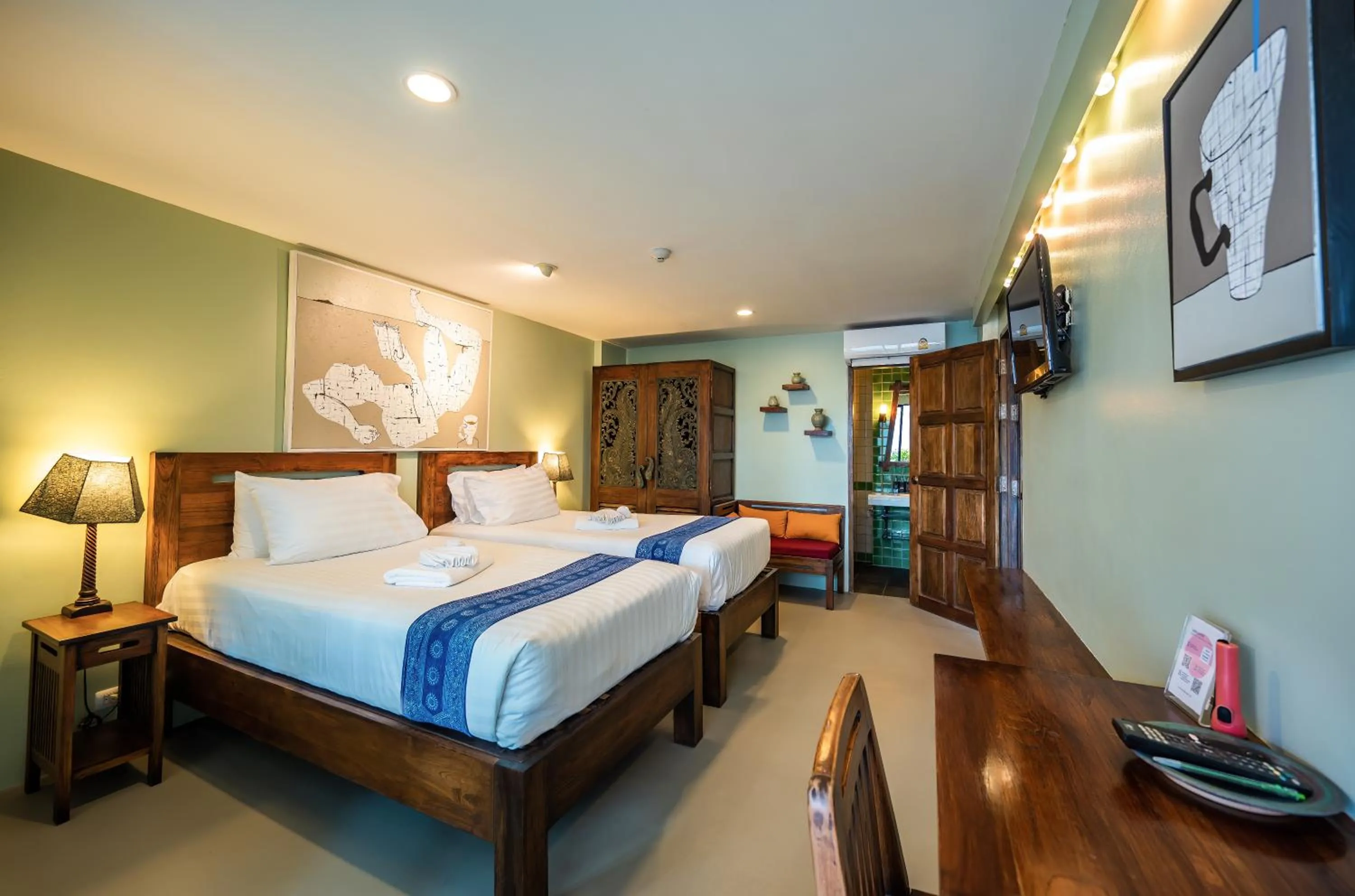 Bed in CC's Hideaway Kata - SHA Plus