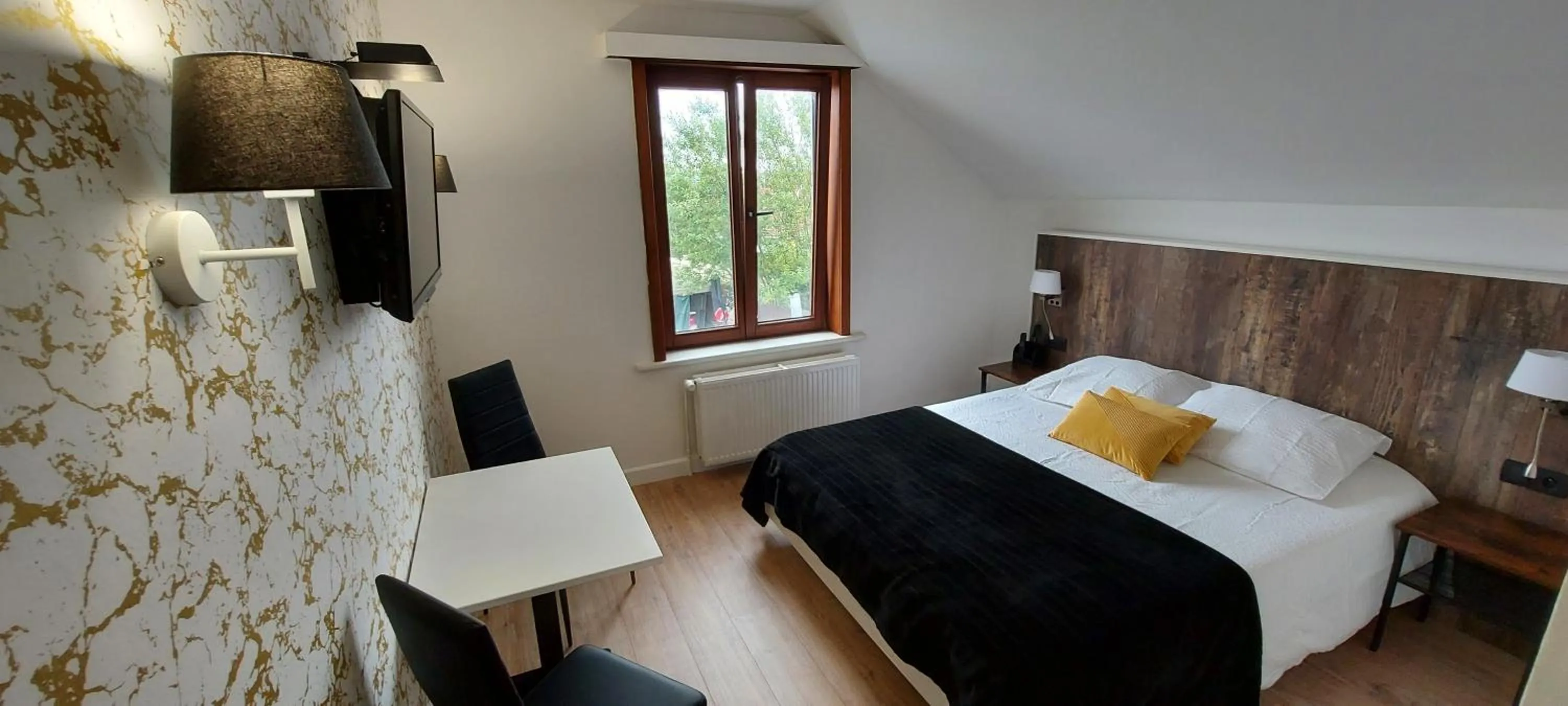 Bed in Hotel La Cascada