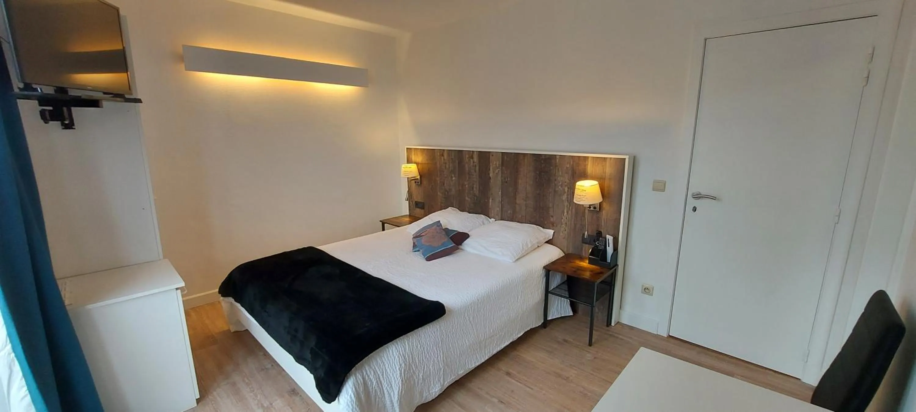 Bed in Hotel La Cascada