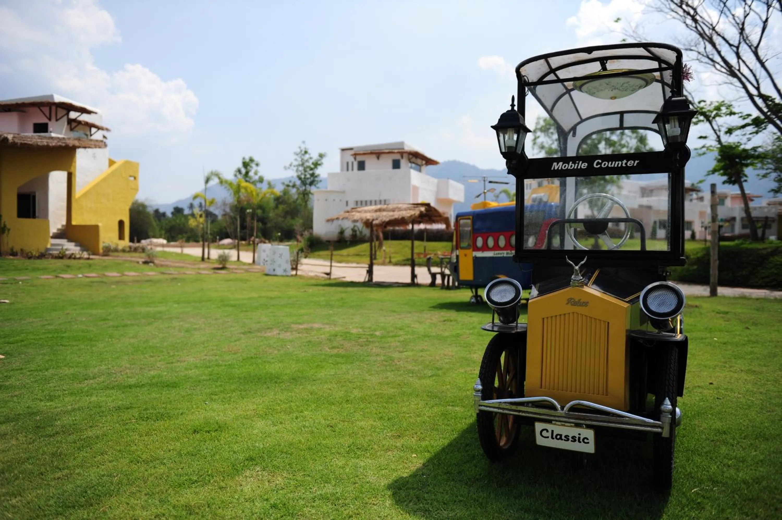Garden view in Aurora Resort Khao Yai
