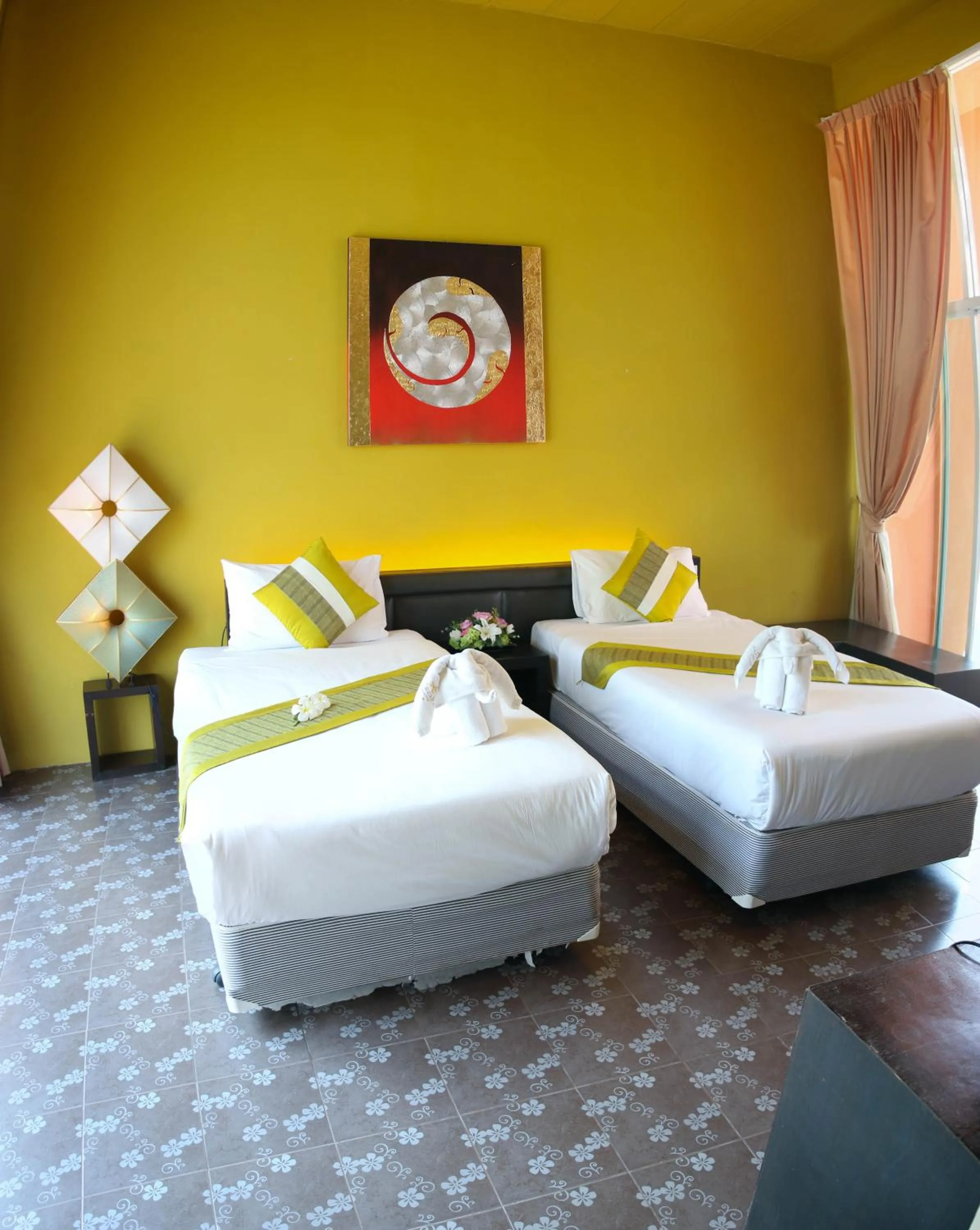 Mountain view, Bed in Aurora Resort Khao Yai