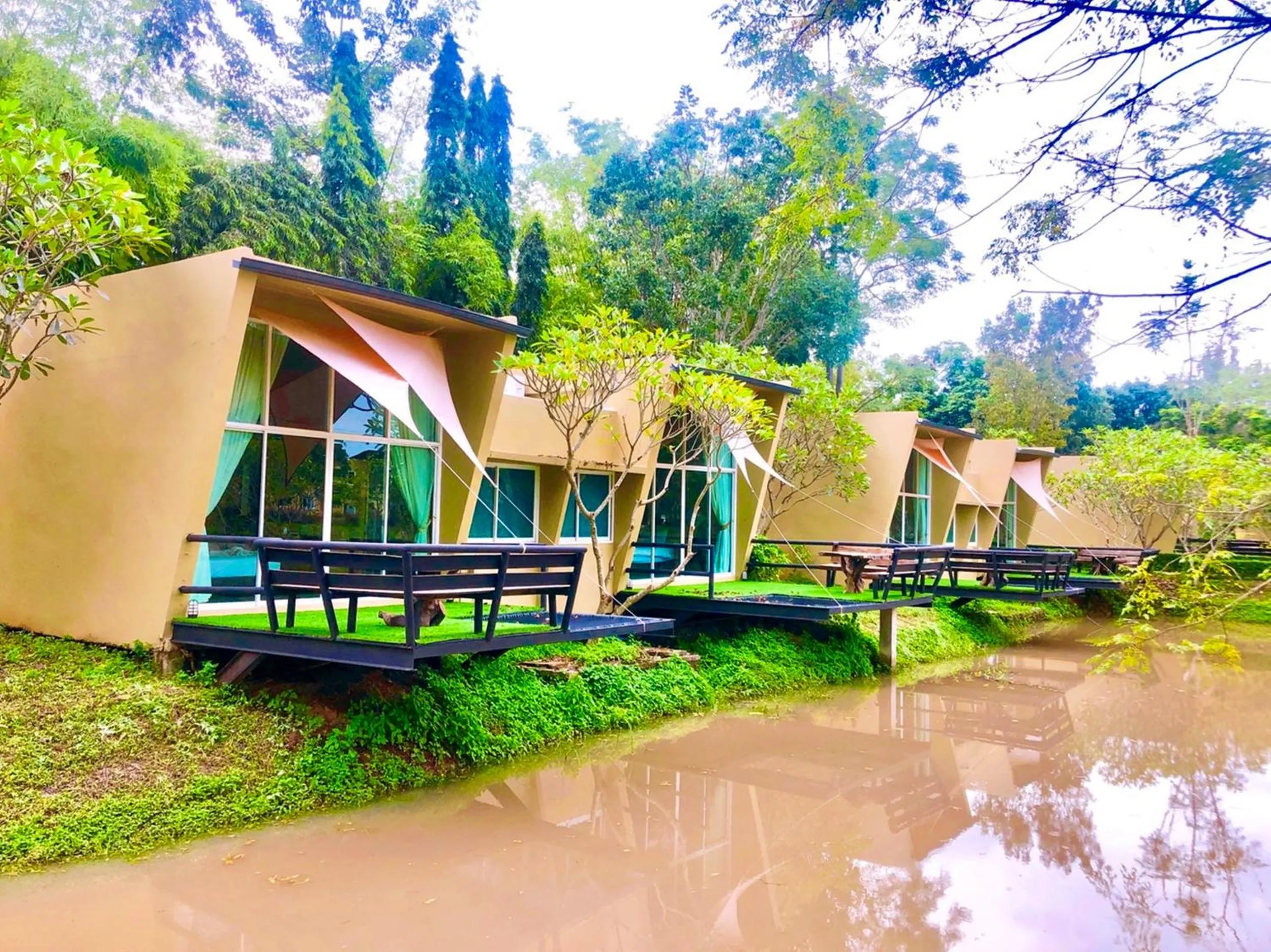 Dining area in Aurora Resort Khao Yai