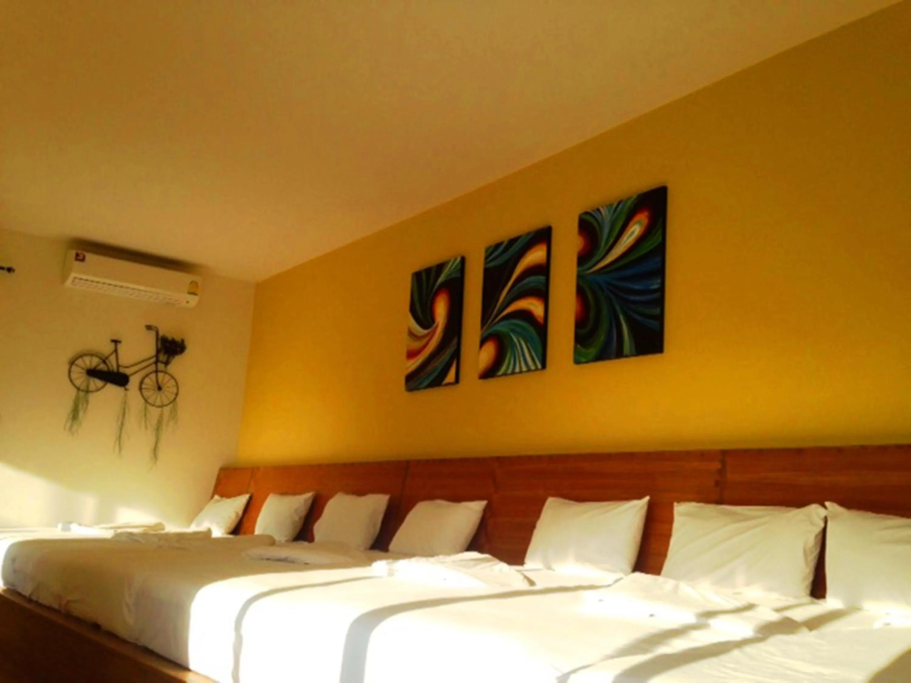 Bed in Aurora Resort Khao Yai