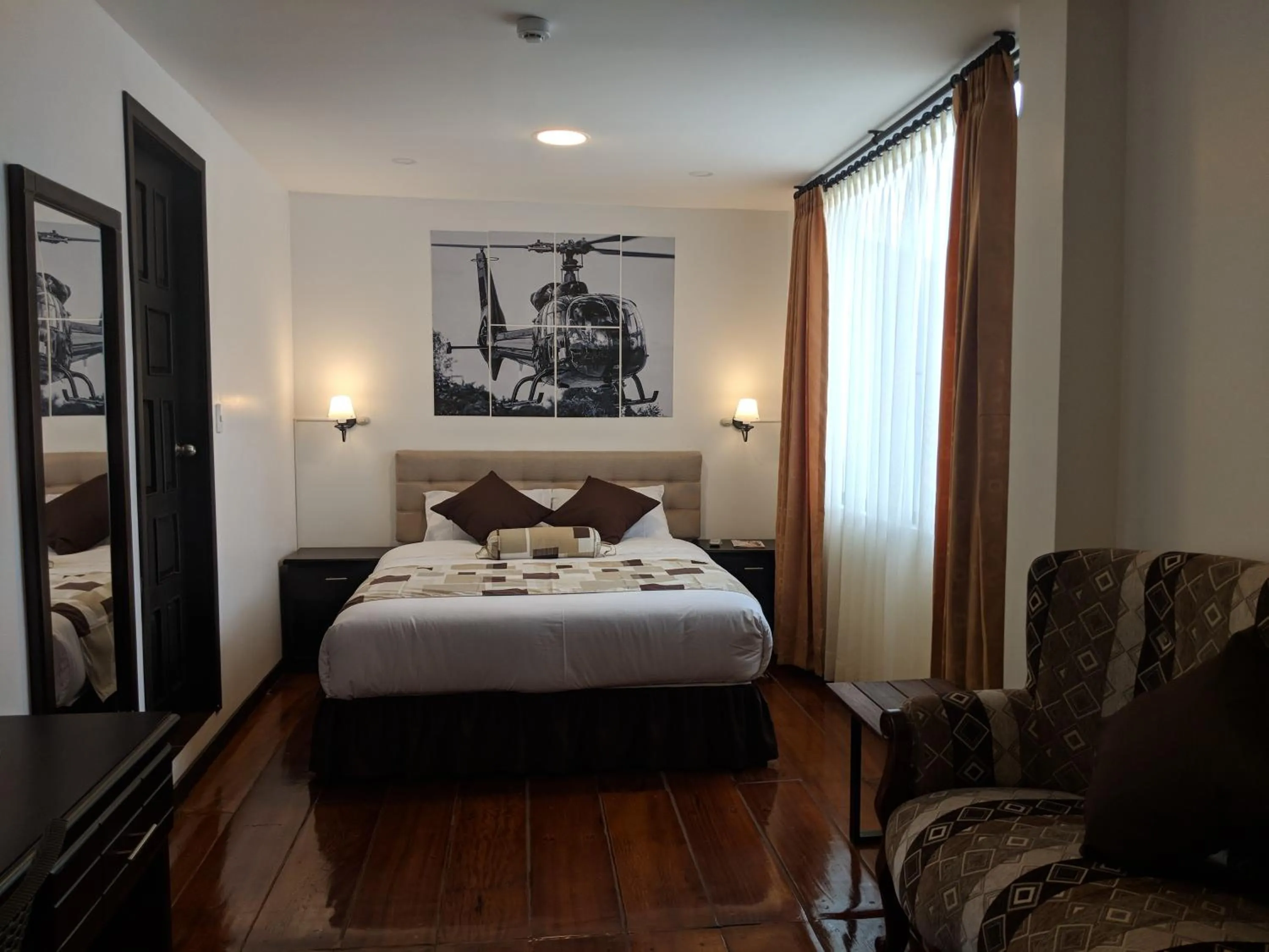 Property building, Bed in Air Suites Hotel Boutique