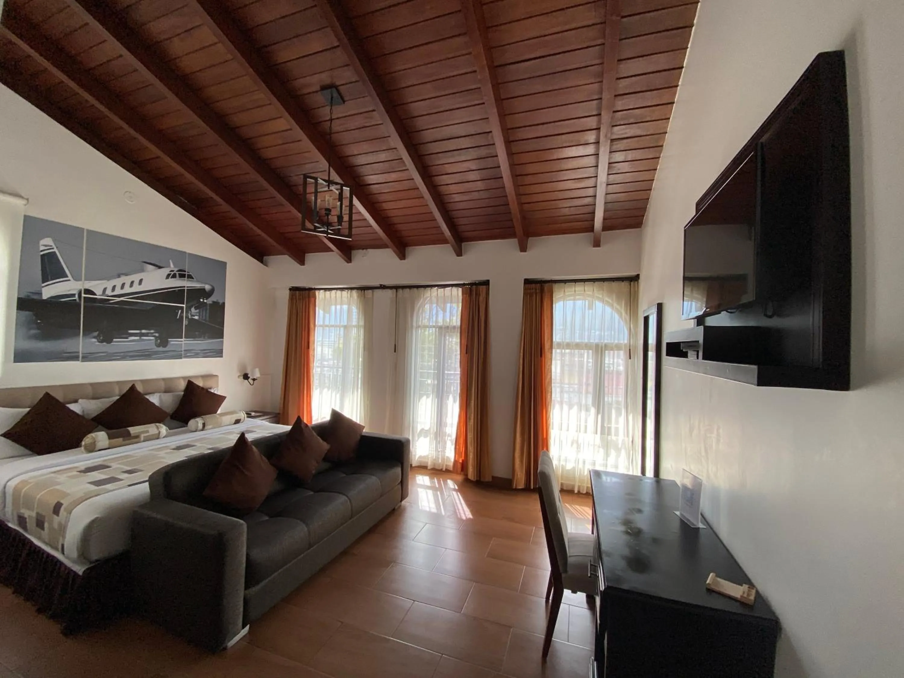 Bed in Air Suites Hotel Boutique