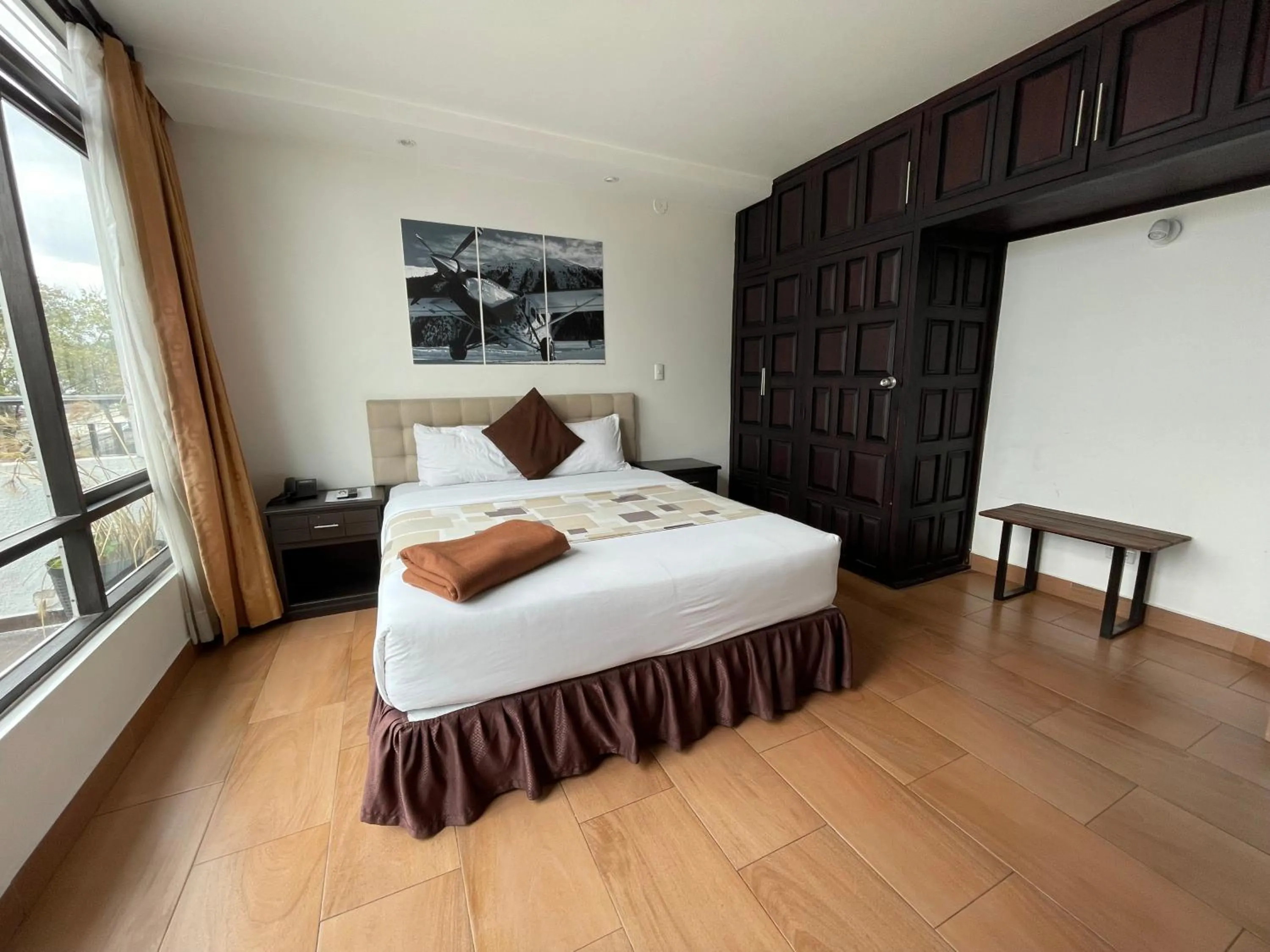 Bed in Air Suites Hotel Boutique