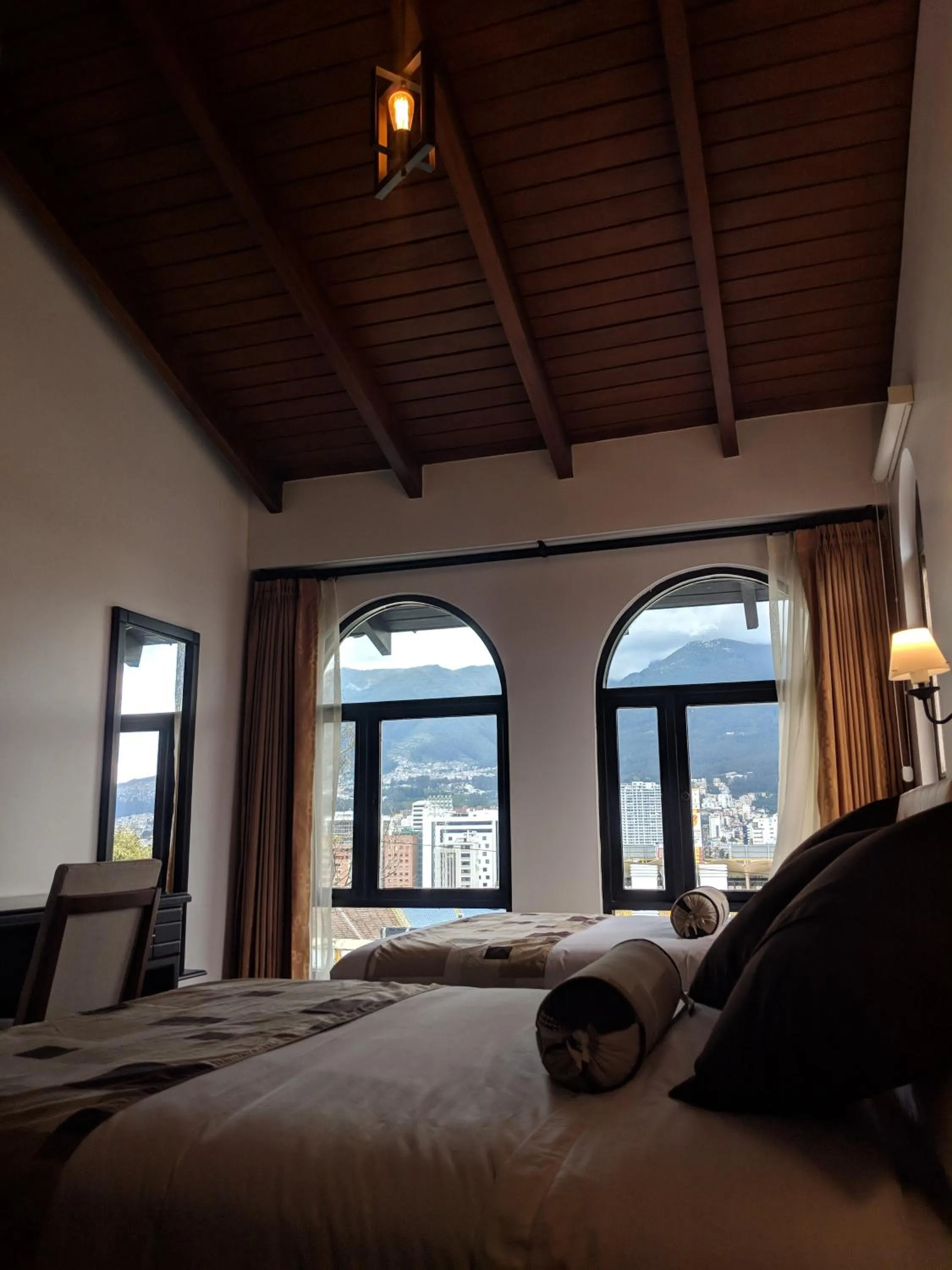 Property building, Bed in Air Suites Hotel Boutique