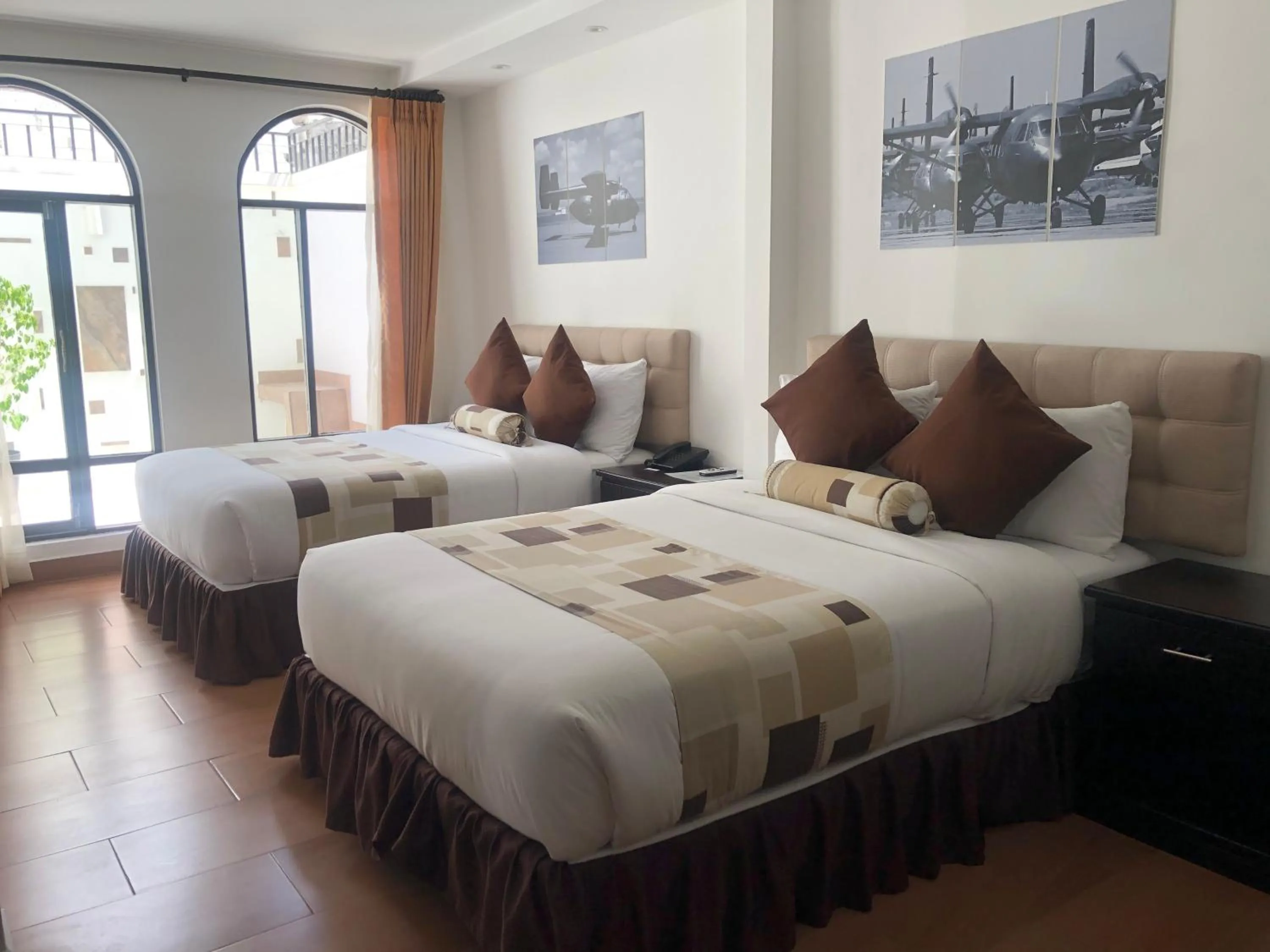 Bed in Air Suites Hotel Boutique