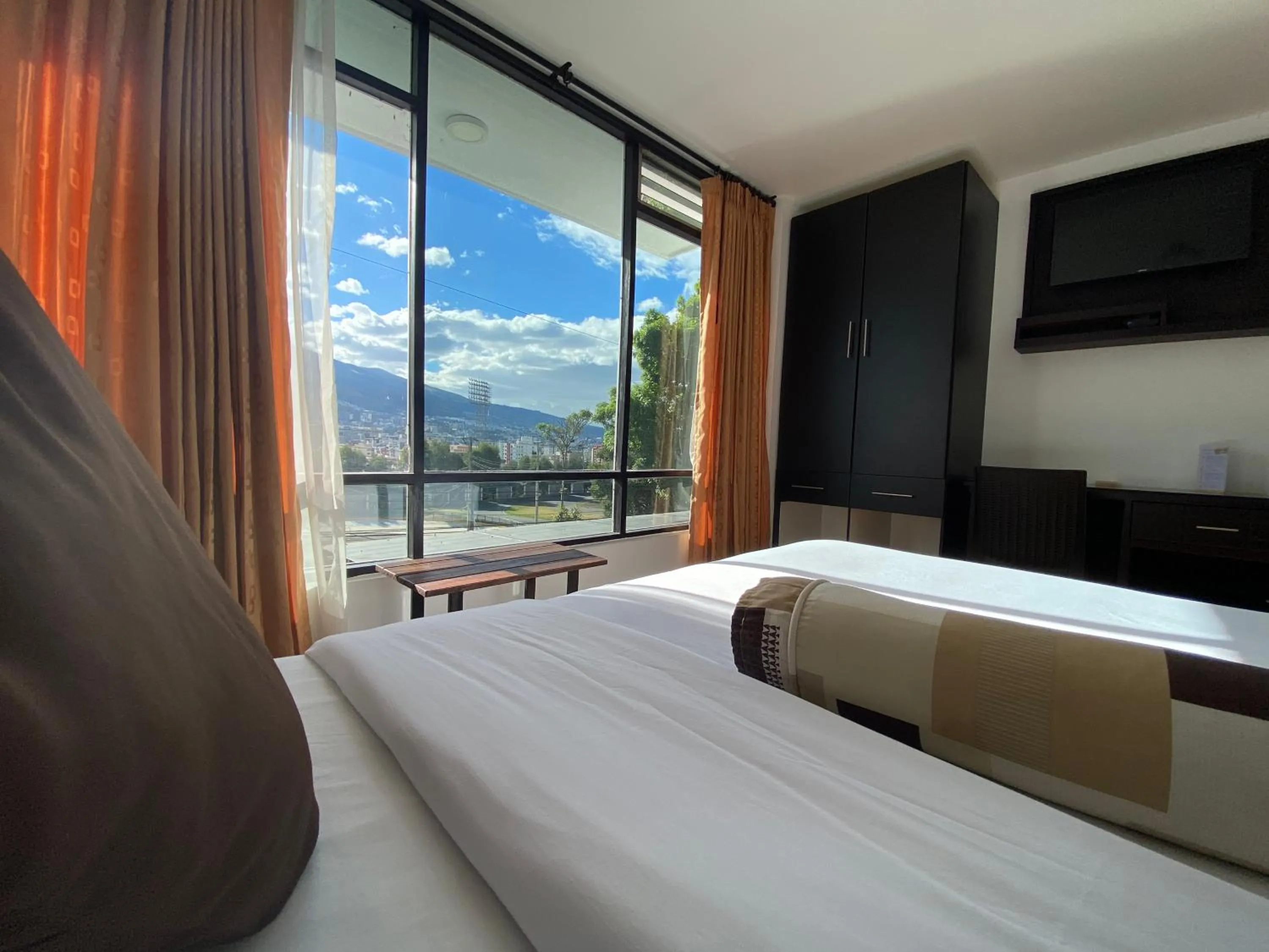 Bed in Air Suites Hotel Boutique