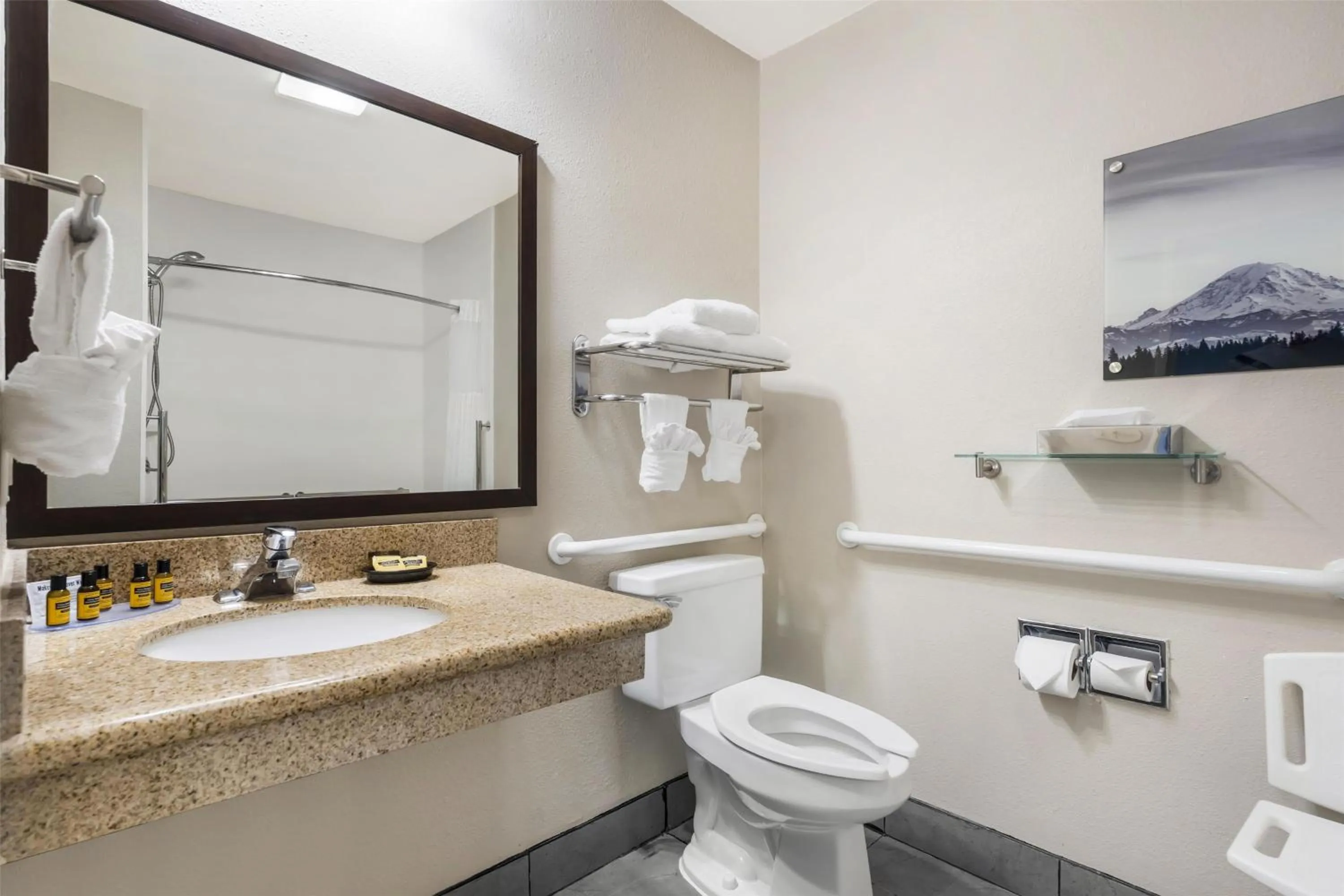 Bathroom in Best Western Plus Wenatchee Downtown Hotel