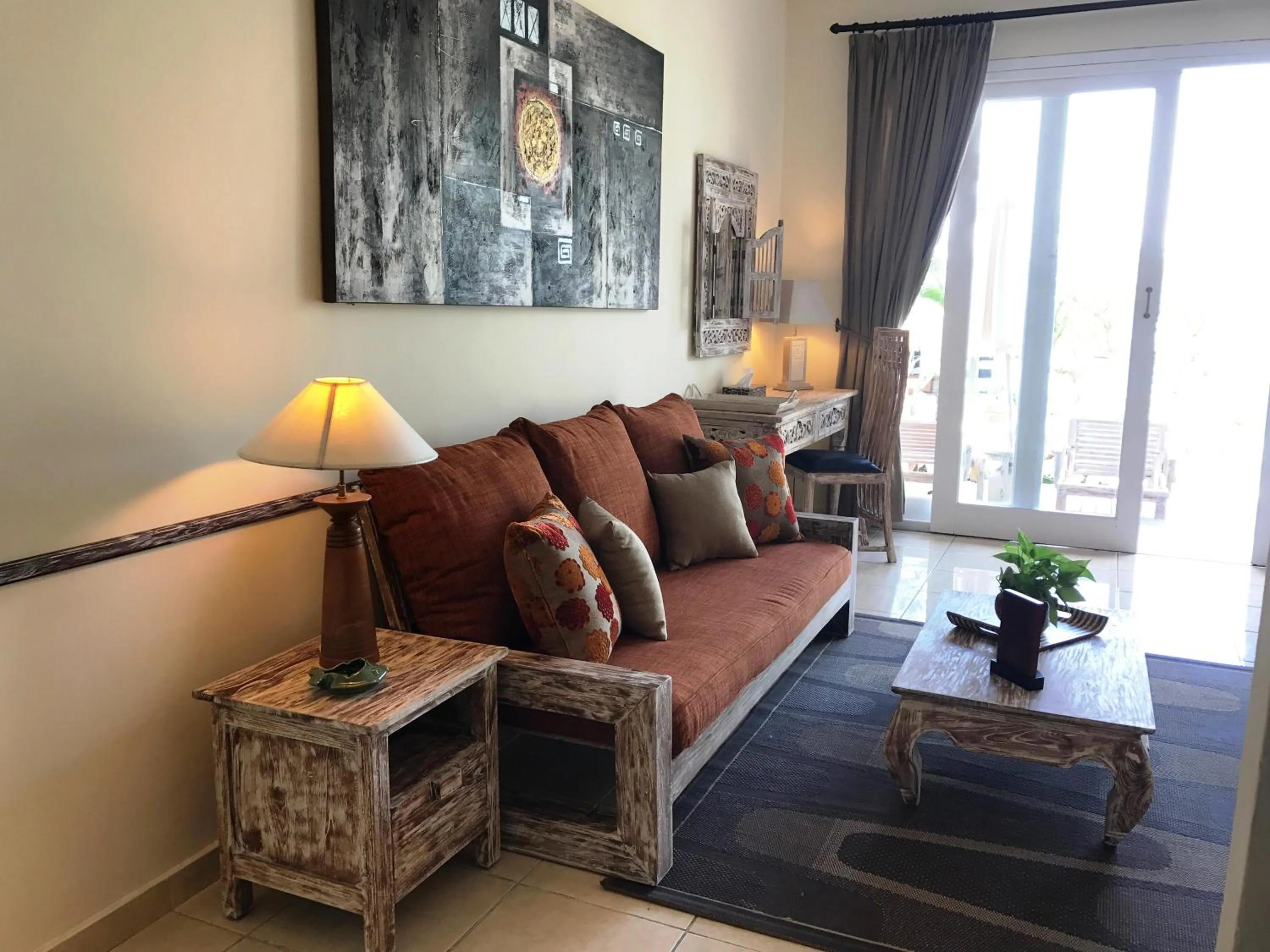 Living room in Tauch Terminal Resort Tulamben & Spa